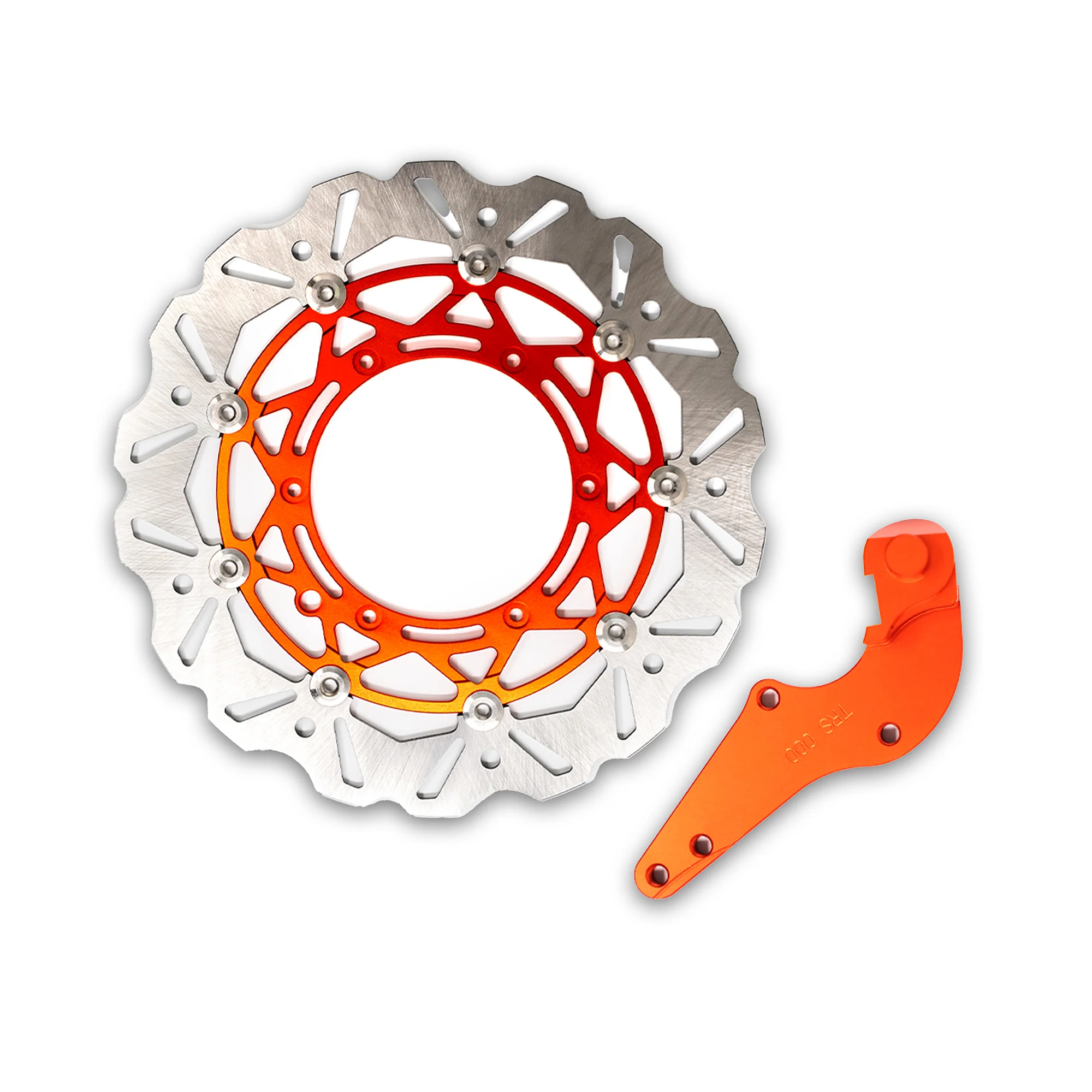 320mm Supermoto Front Brake Kit (Full Kit) - Image 3