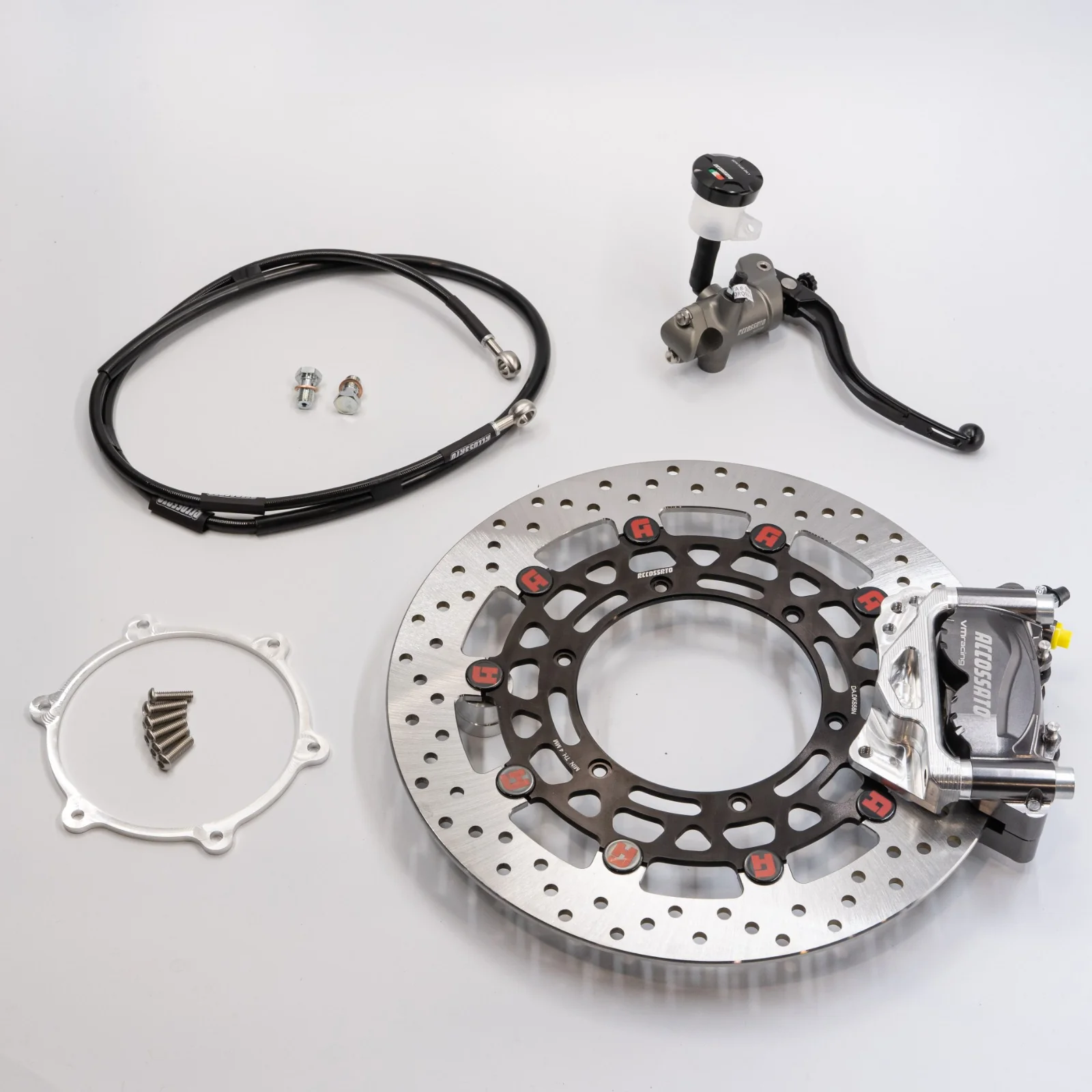 Accossato X VMRacing - Full 320mm Racing Front Brake System (KTM, HVA, GasGas, Stark) - Image 2