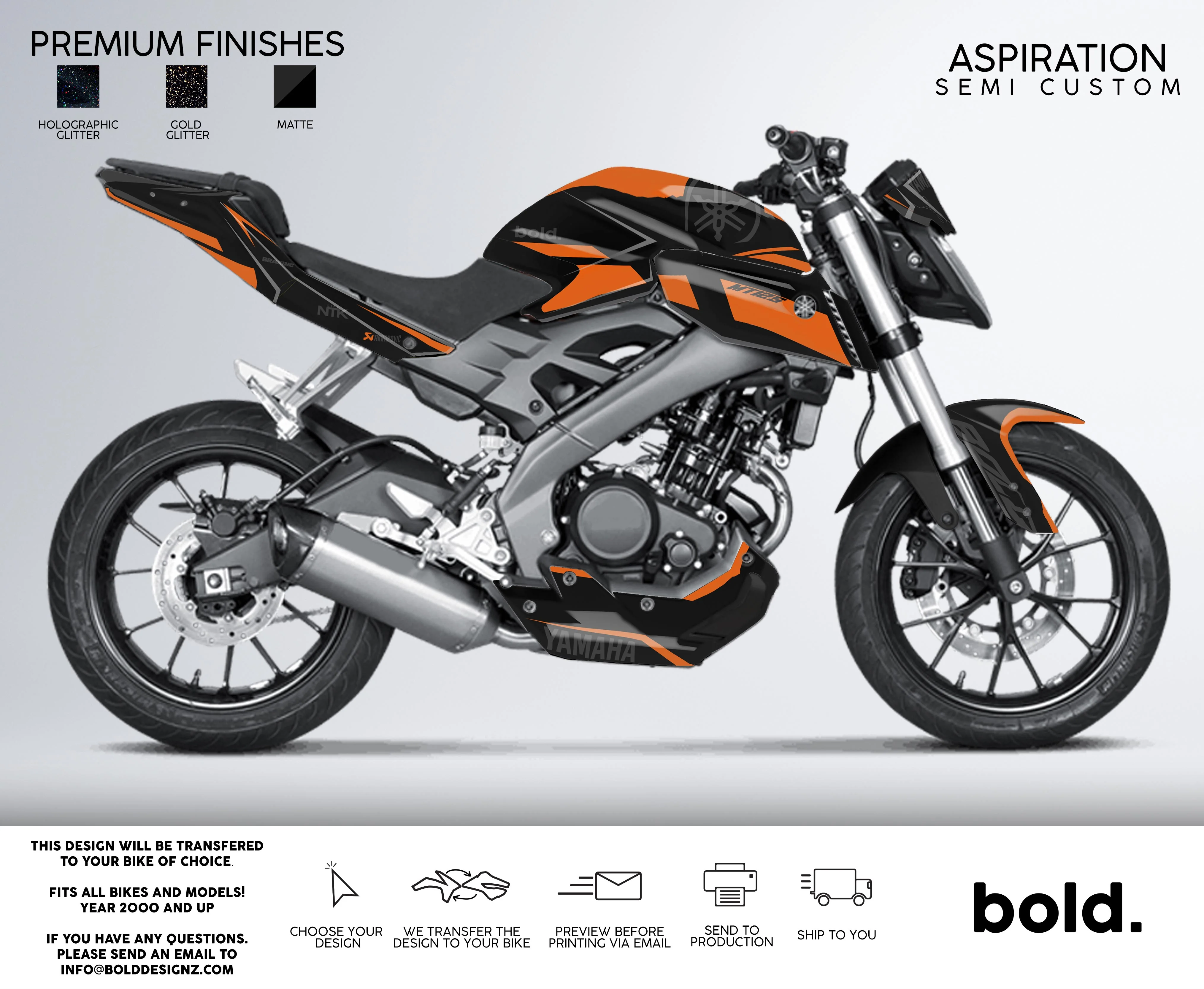 ASPIRATION - YAMAHA MT Graphics kit - Image 3