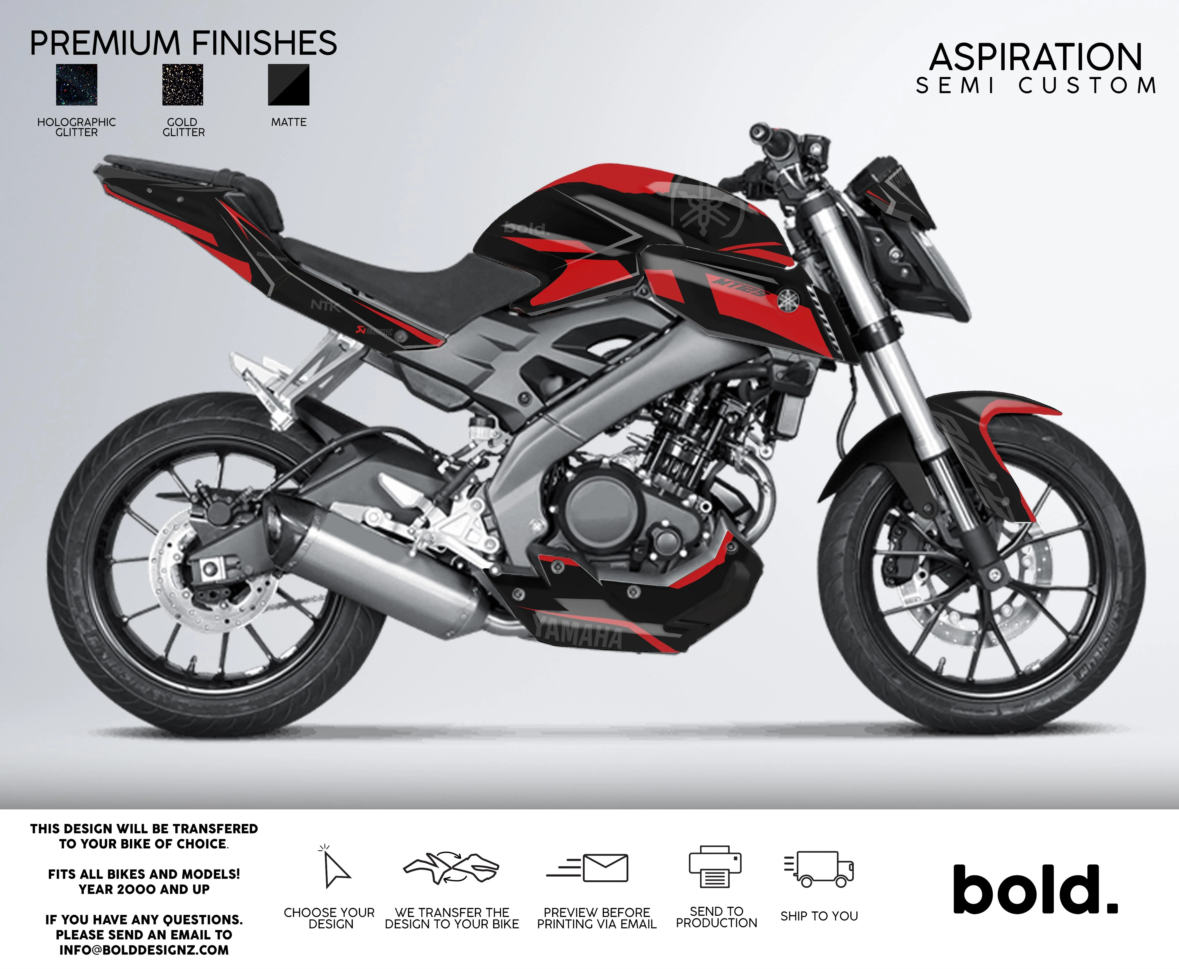ASPIRATION - YAMAHA MT Graphics kit - Image 4