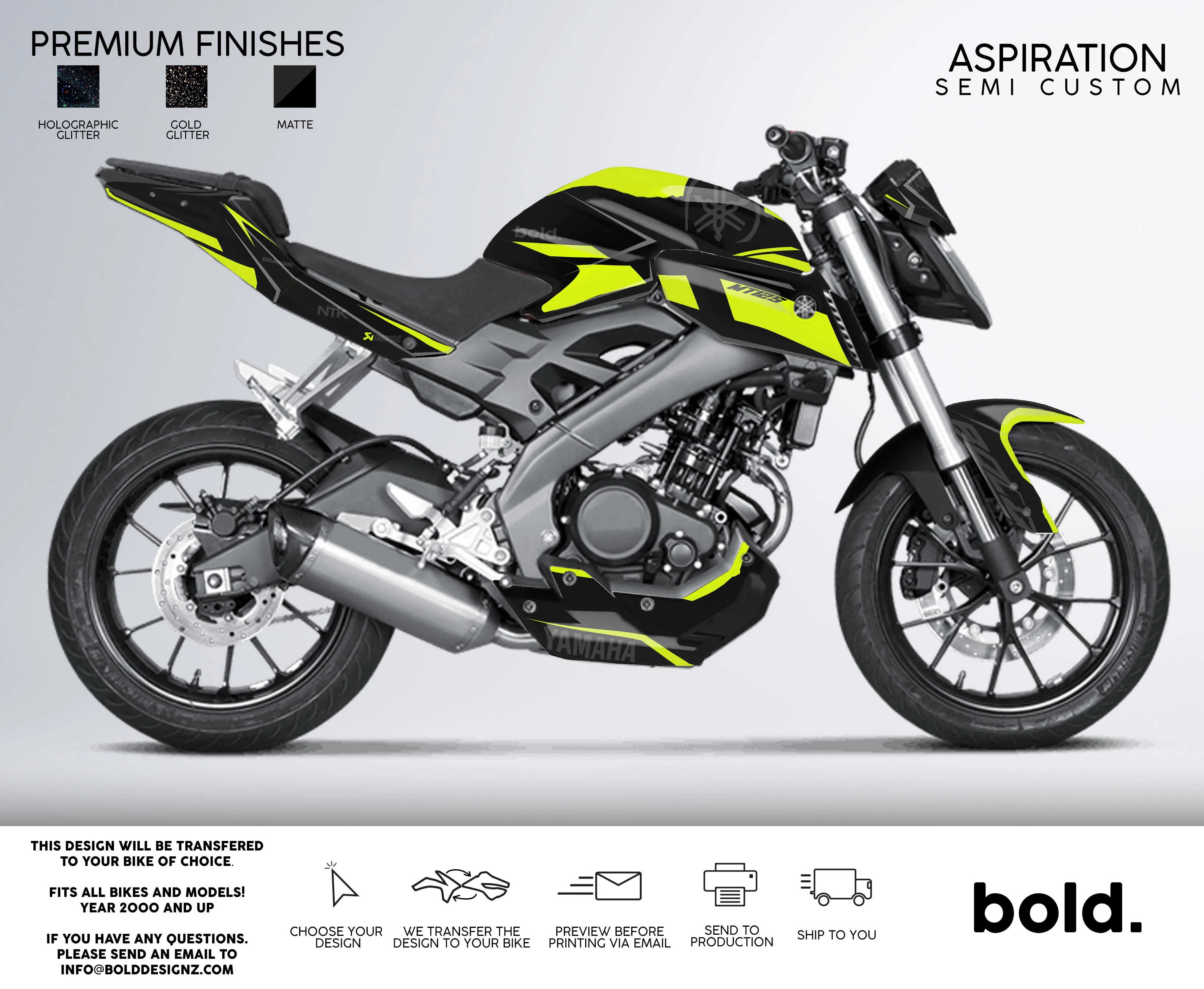 ASPIRATION - YAMAHA MT Graphics kit - Image 5