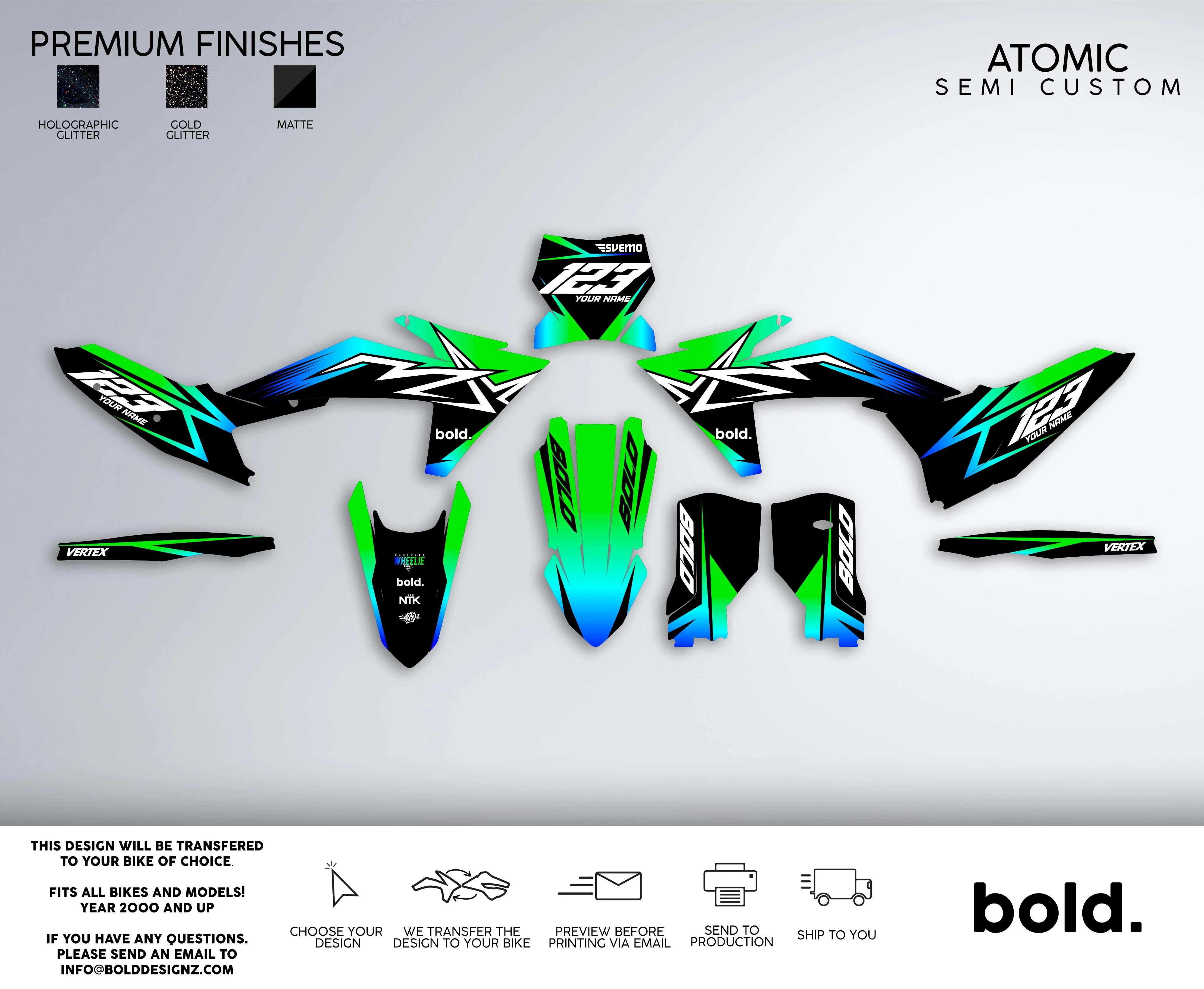 ATOMIC - MX Graphics kit - Image 2