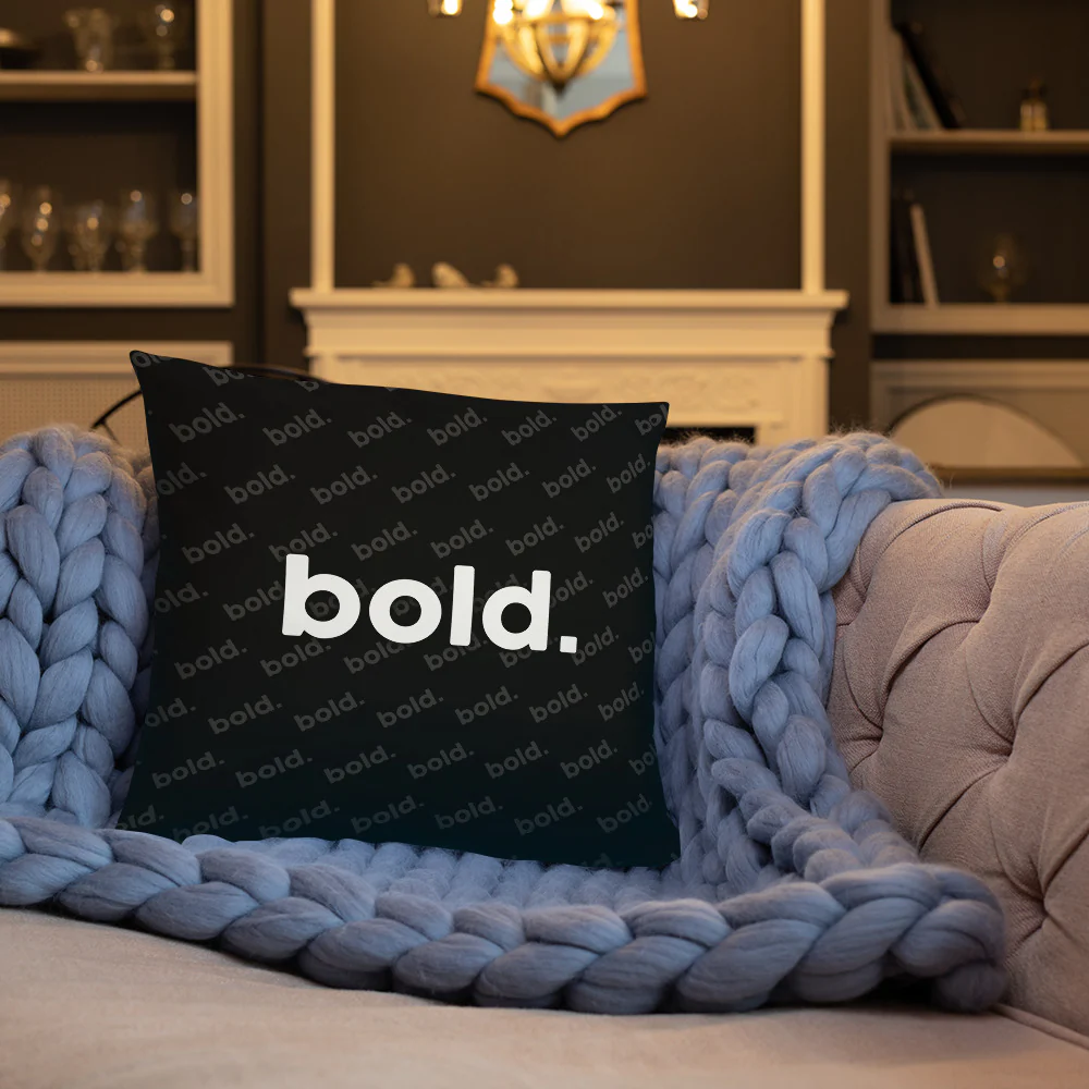 bold. Decoration Pillow - Image 10