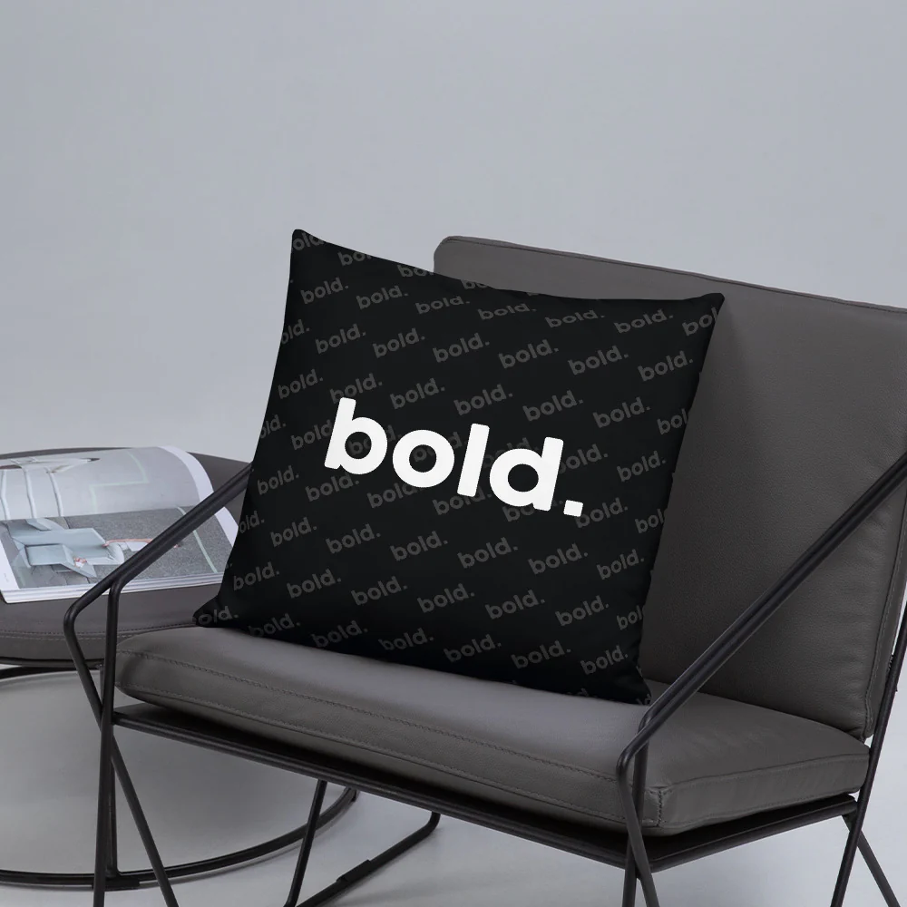 bold. Decoration Pillow - Image 5