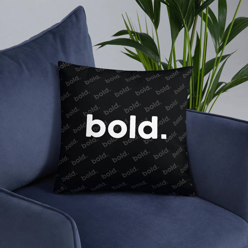 bold. Decoration Pillow - Image 6