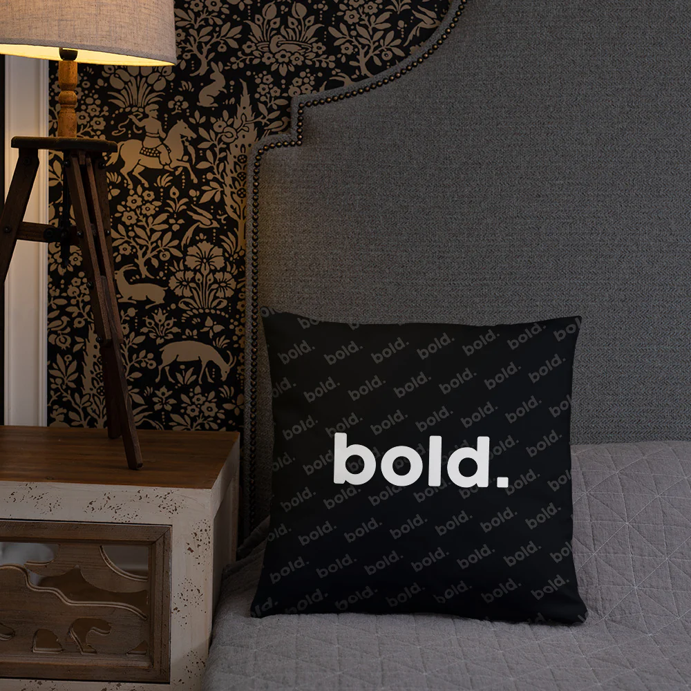 bold. Decoration Pillow - Image 9