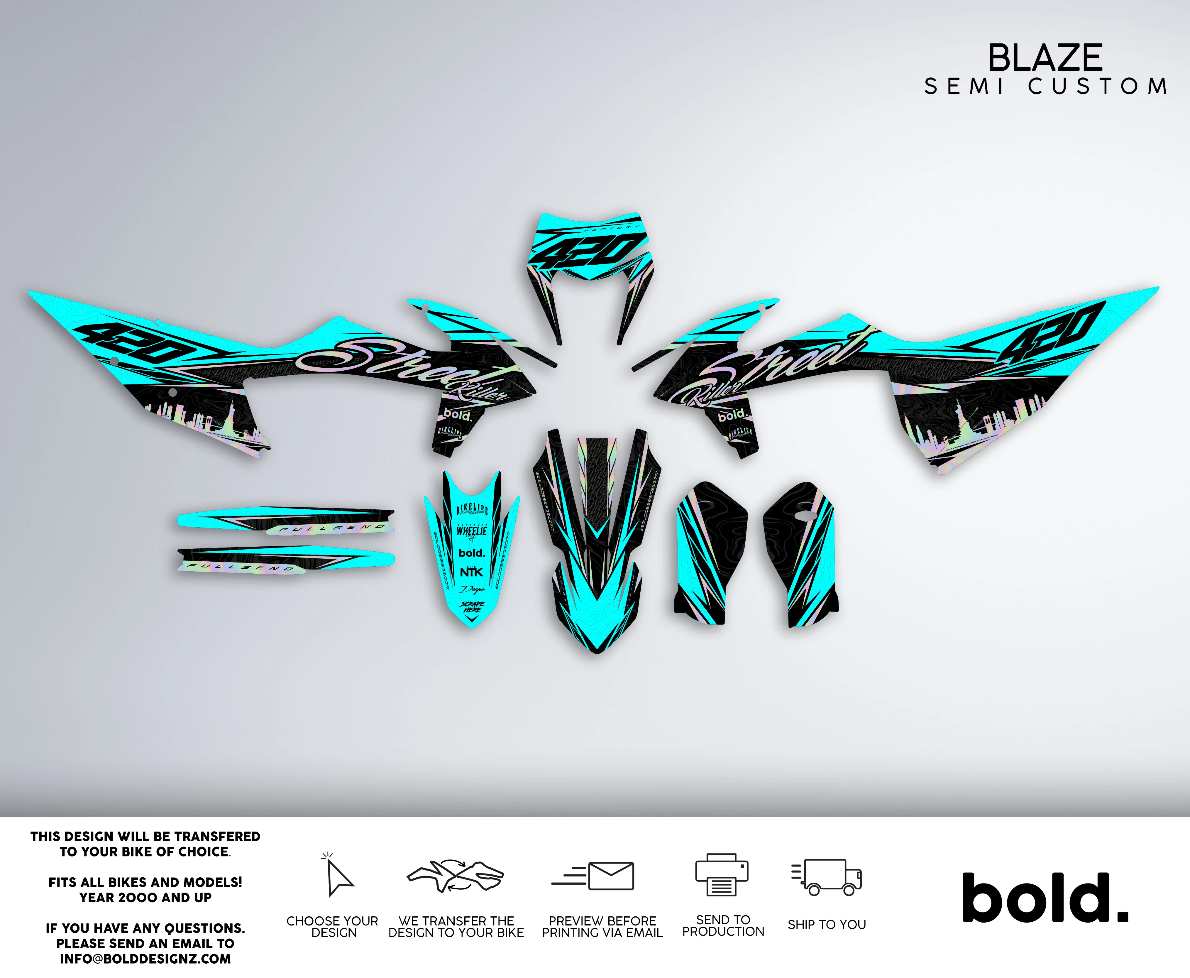 Blaze - Graphics kit (LIMITED EDITION) - Image 2