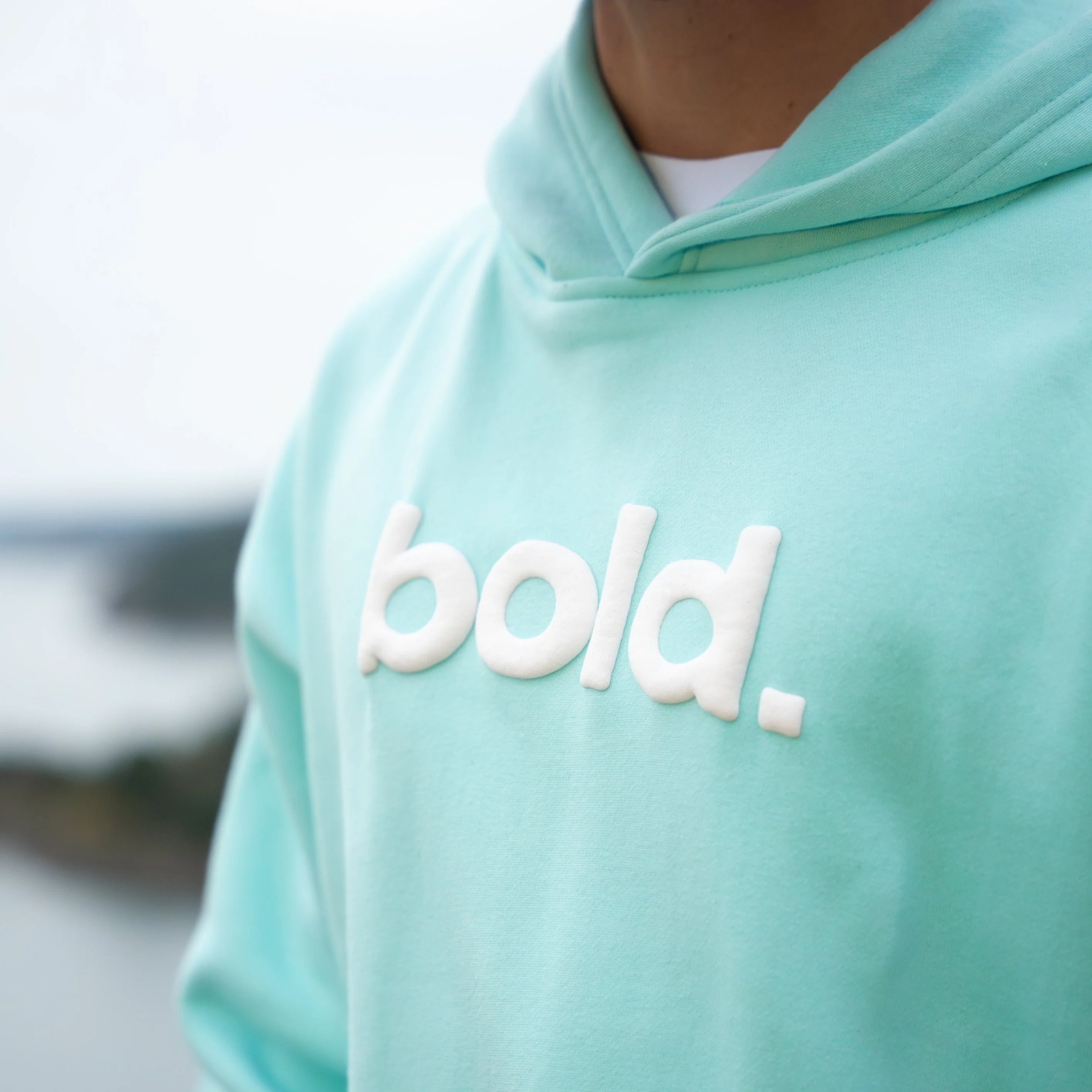 bold. Aqua Hoodie (oversize fit) - Image 3