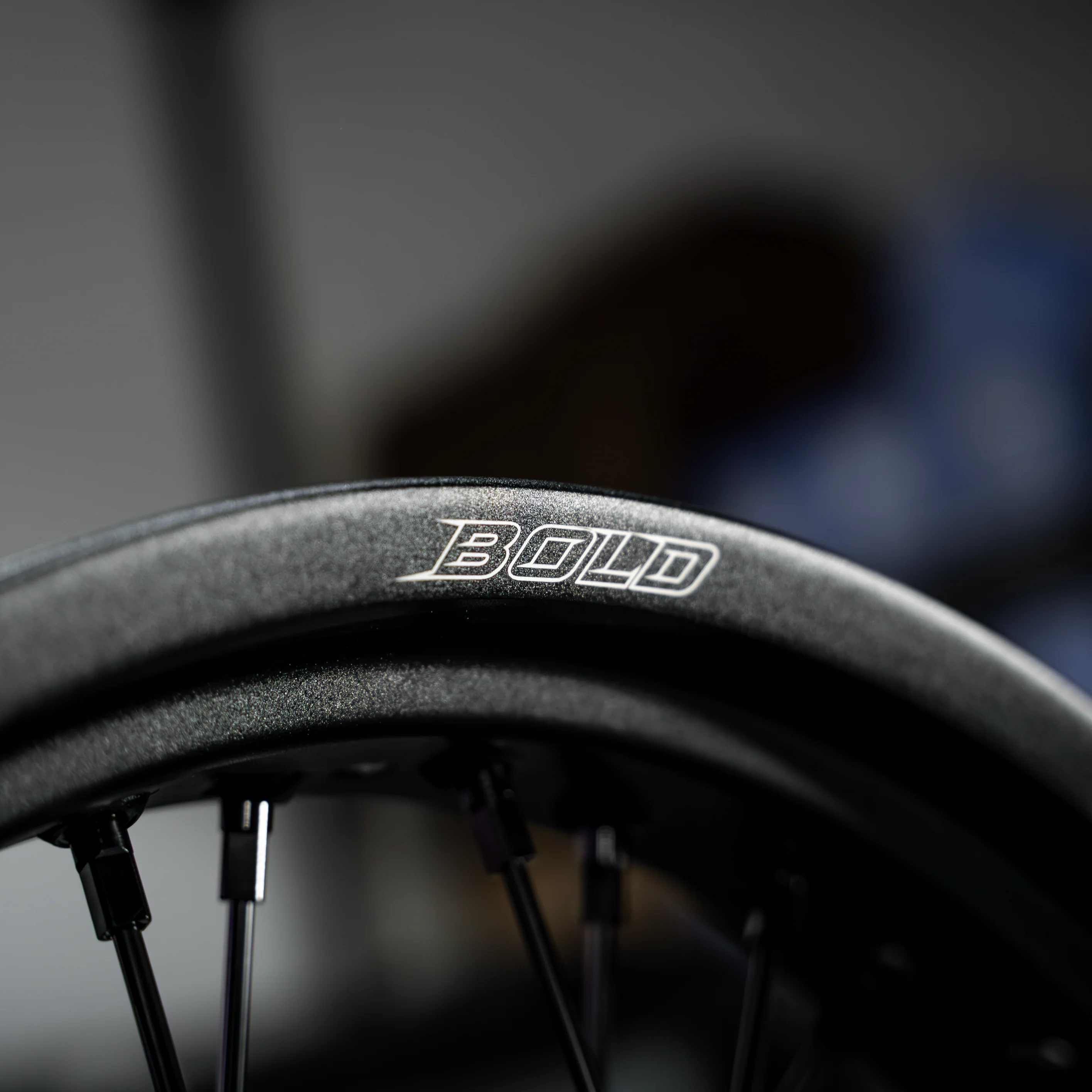 bold. BLACK v2- Supermoto Wheelset - Image 3