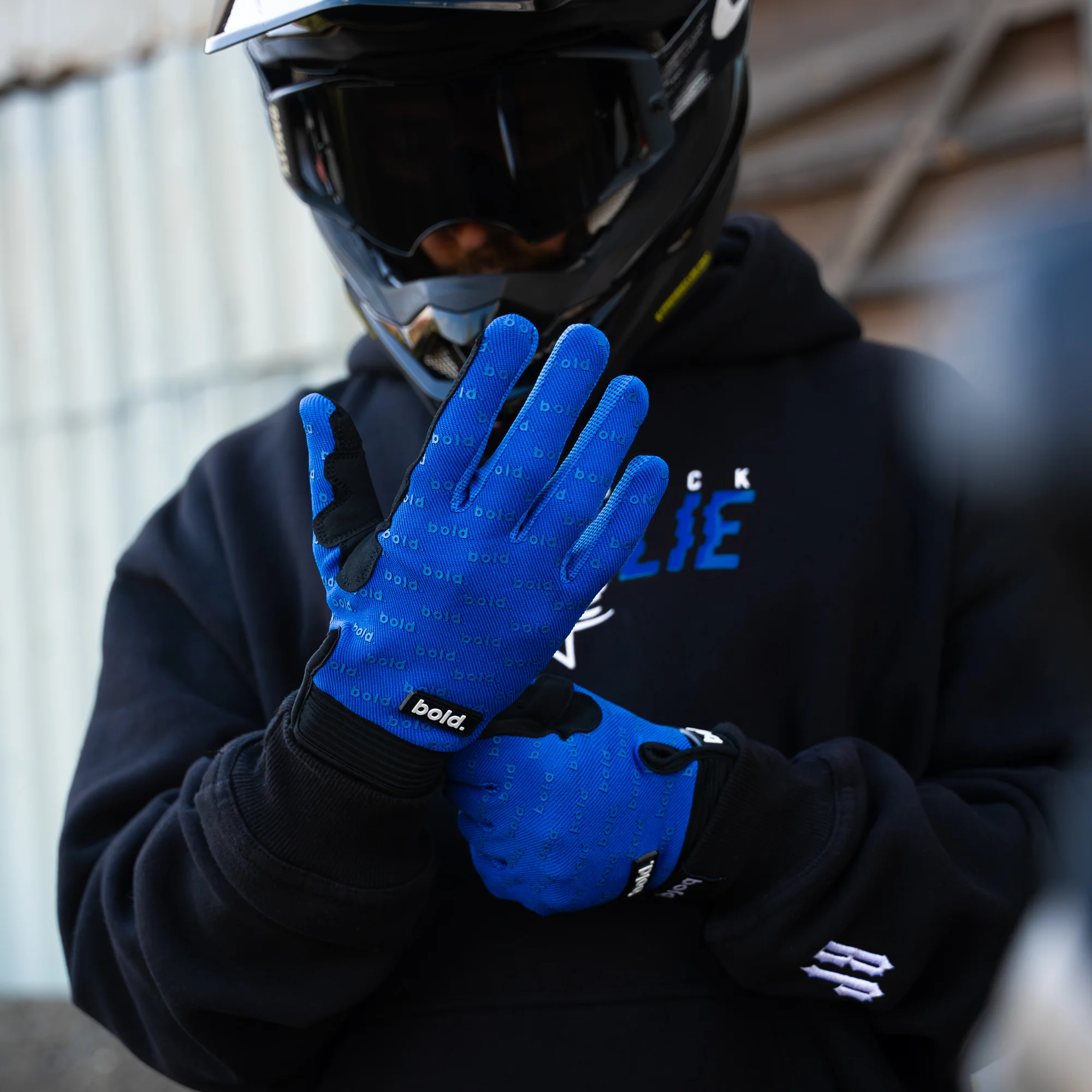 bold. Blue SWIFT MX GLOVES - Image 6