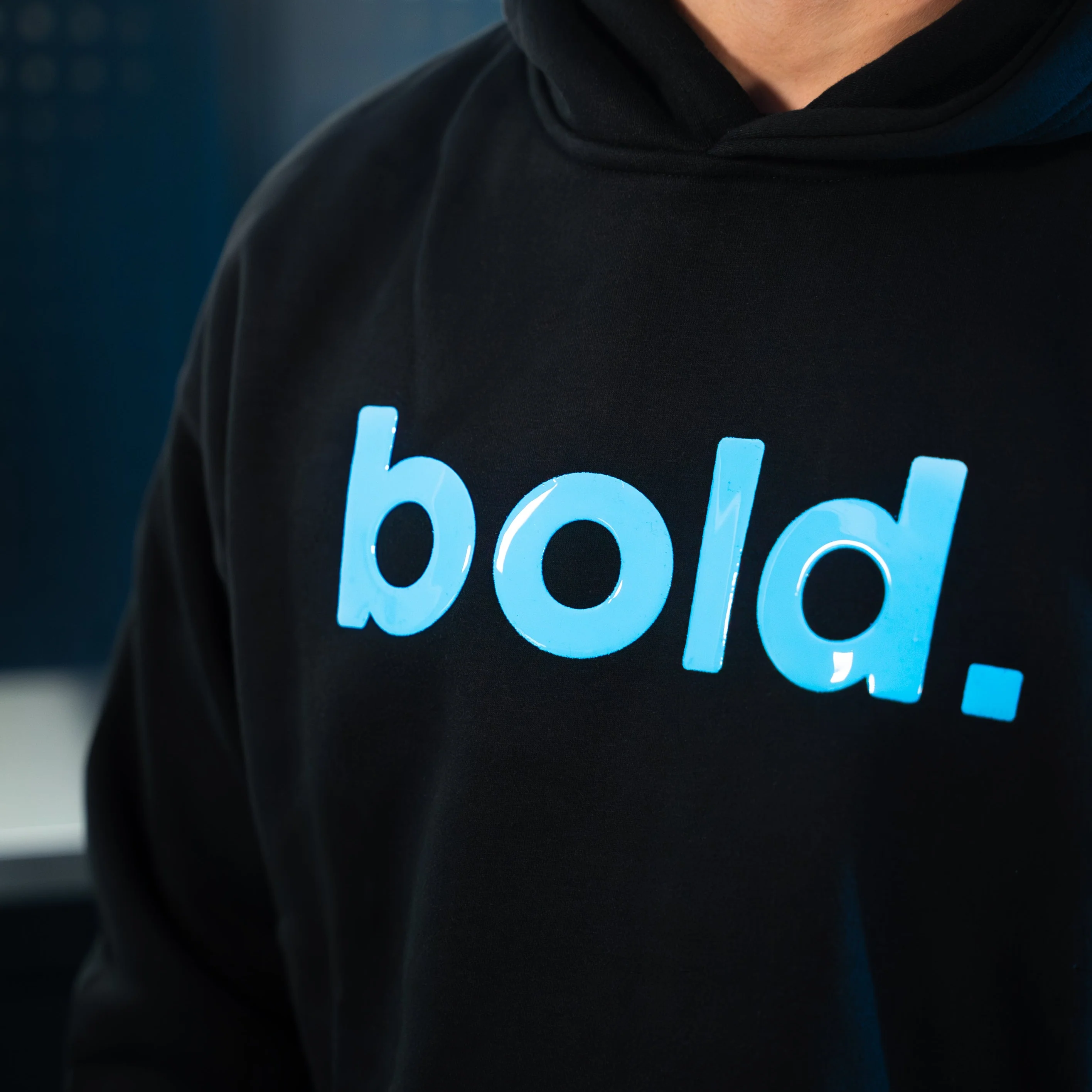 bold. Dream Chaser Baby Blue Hoodie (oversize fit) - Image 4