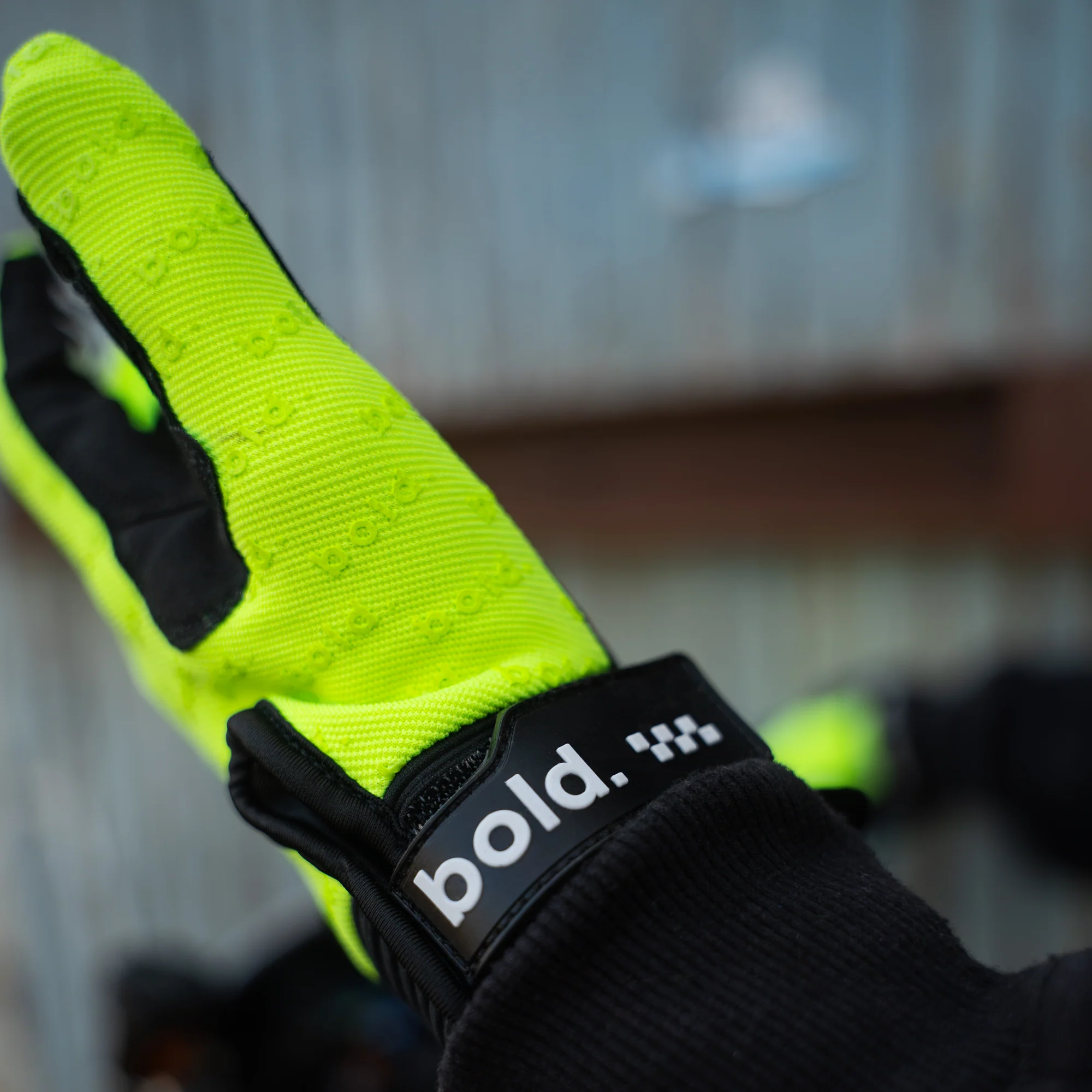 bold. Fluo Yellow SWIFT MX GLOVES - Image 5