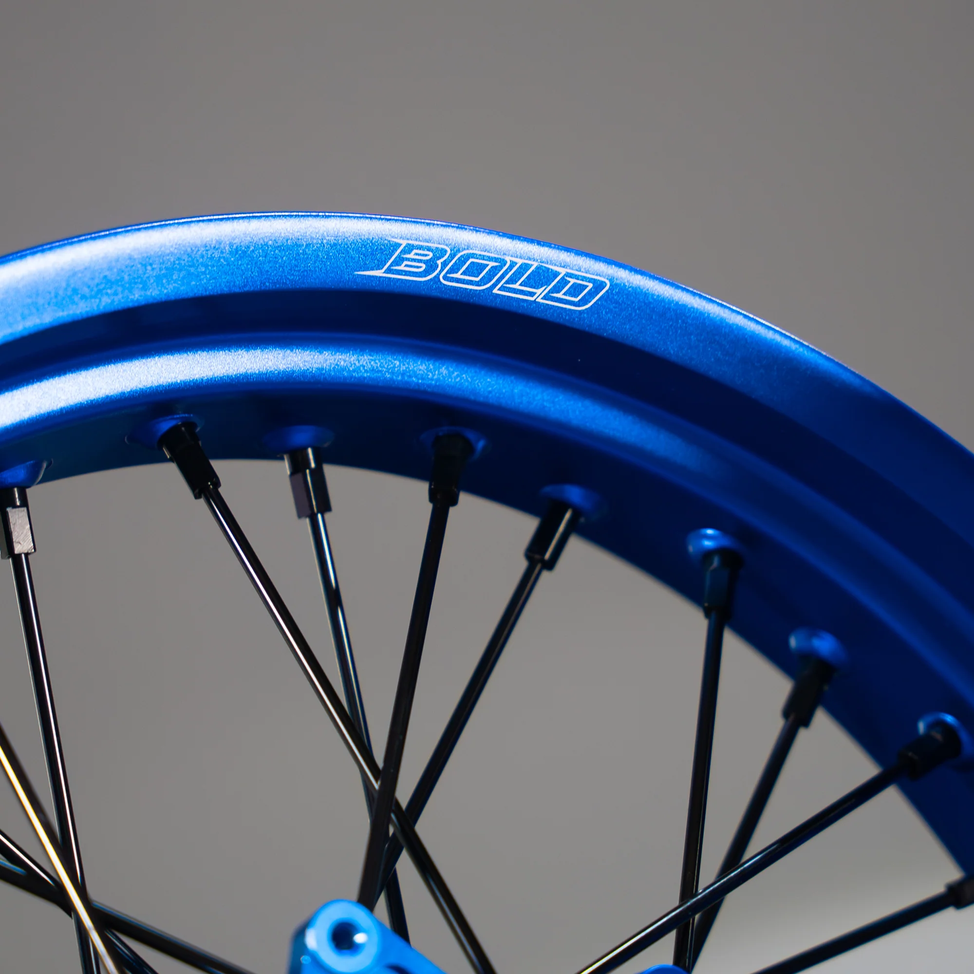 bold. FULL BLUE - Supermoto Wheelset - Image 3