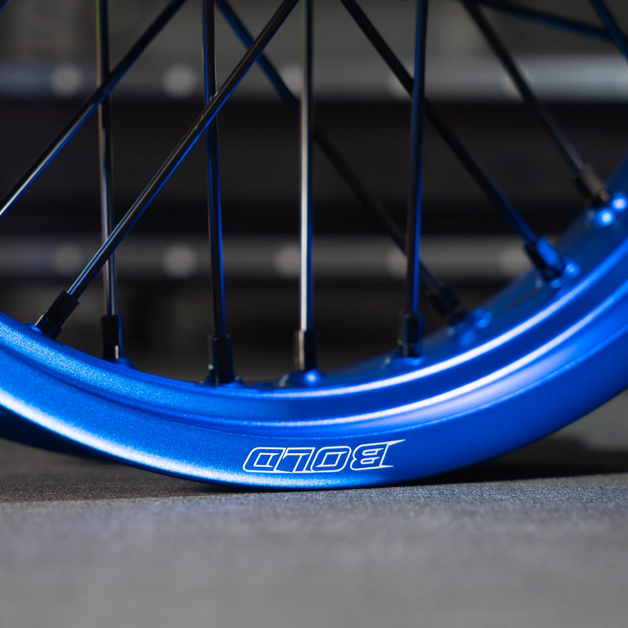 bold. FULL BLUE - Supermoto Wheelset - Image 5