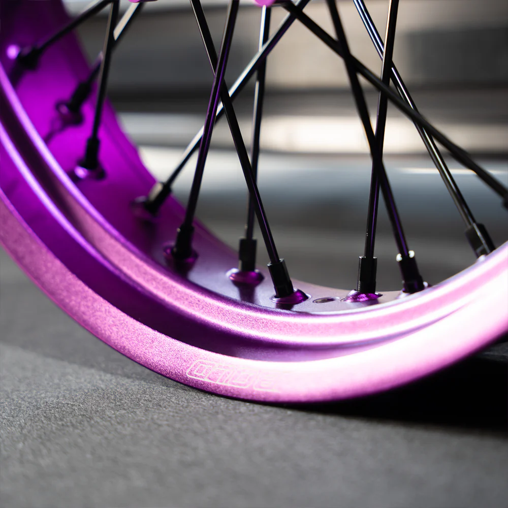bold. FULL Purple - Supermoto Wheelset - Image 3