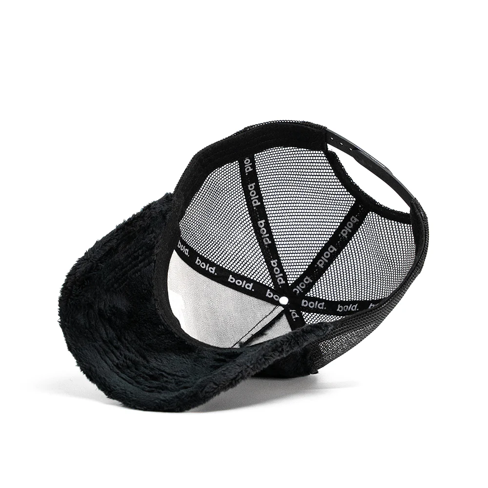 bold. Trucker Cap Black - Image 6