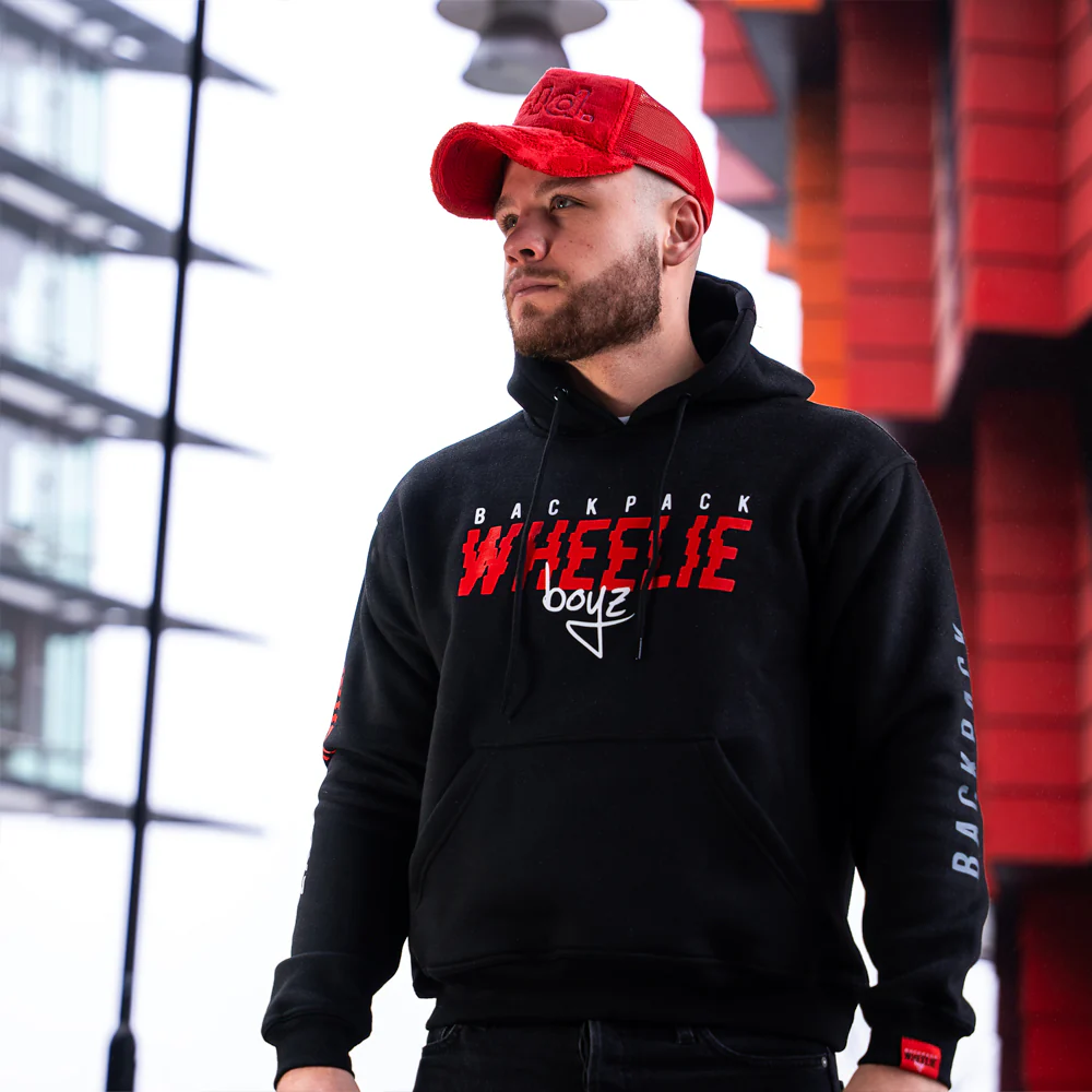 bold. Trucker Cap Red - Image 3