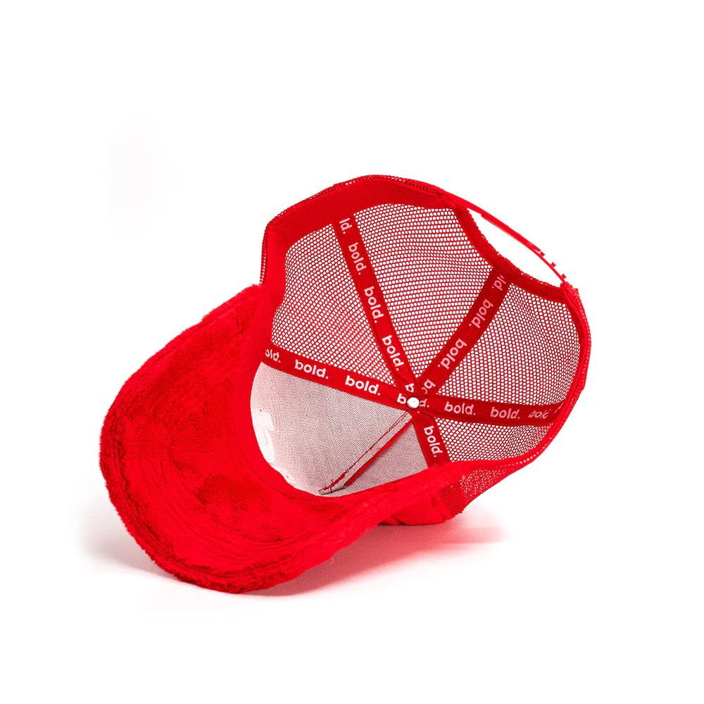 bold. Trucker Cap Red - Image 6
