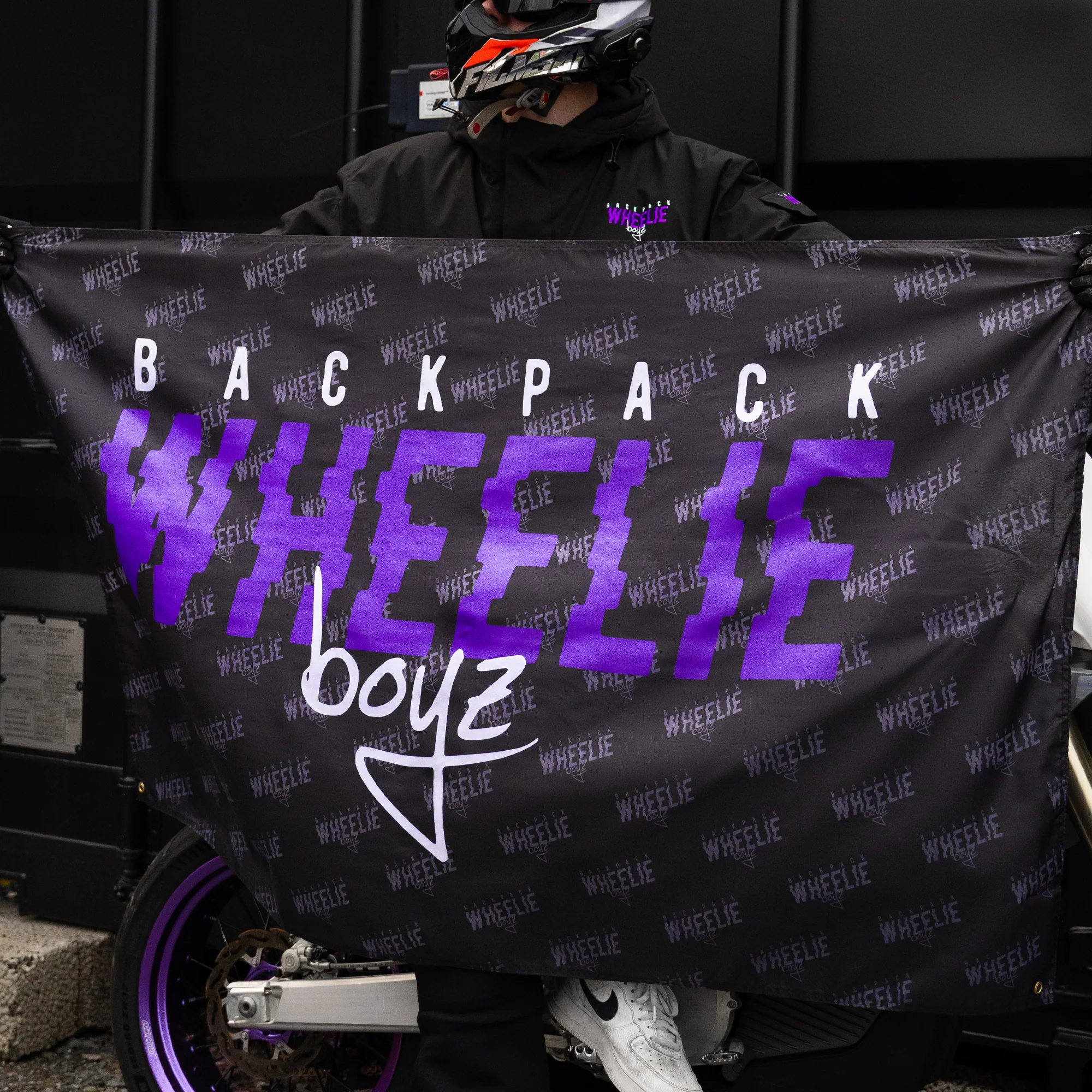 BPWB Flag Purple - Image 3