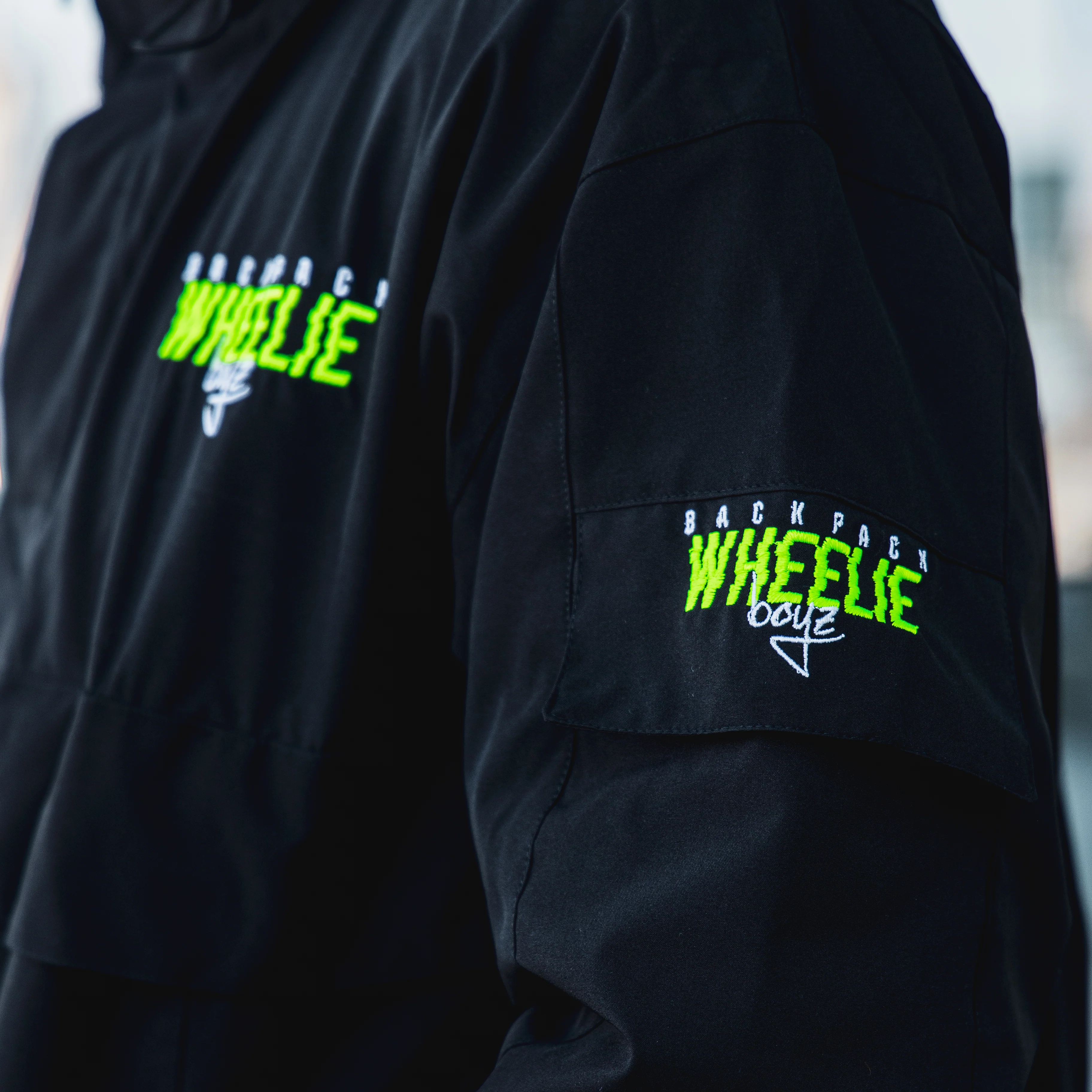 BPWB Fluo Yellow Windbreaker - Image 4