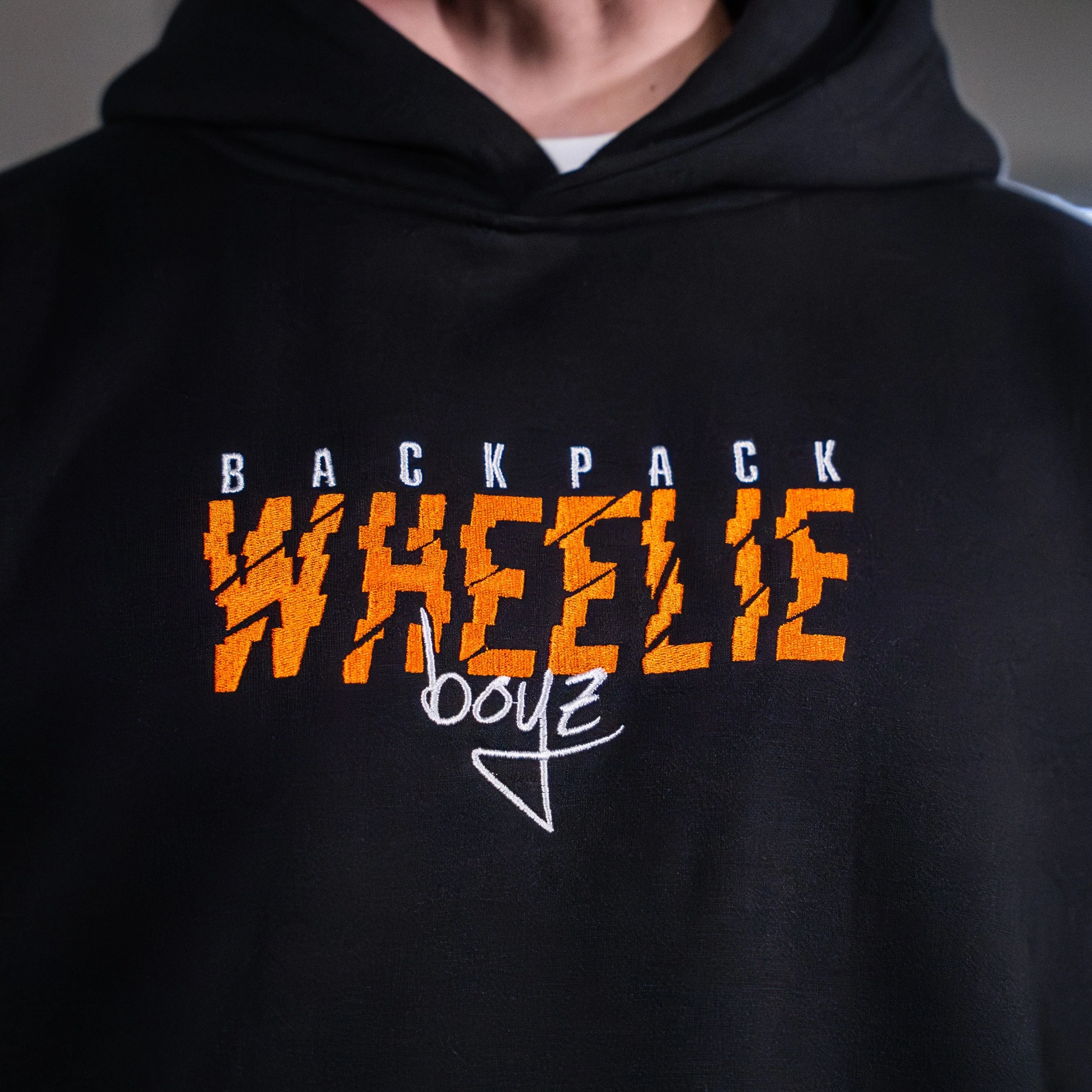 BPWB Orange Slash Hoodie V2 (oversize fit) - Image 5