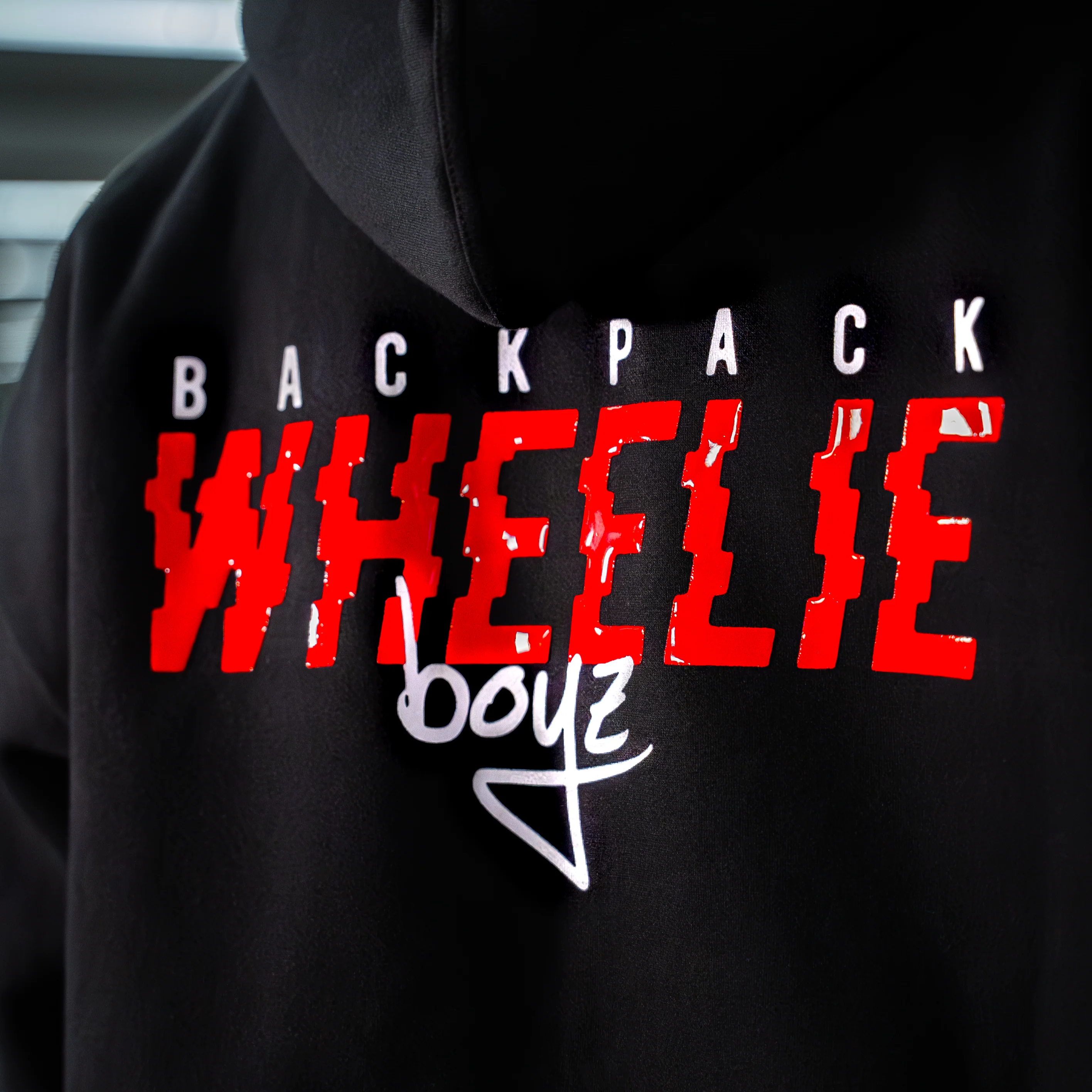 BPWB Red Perpetuum Hoodie (oversize fit) - Image 5