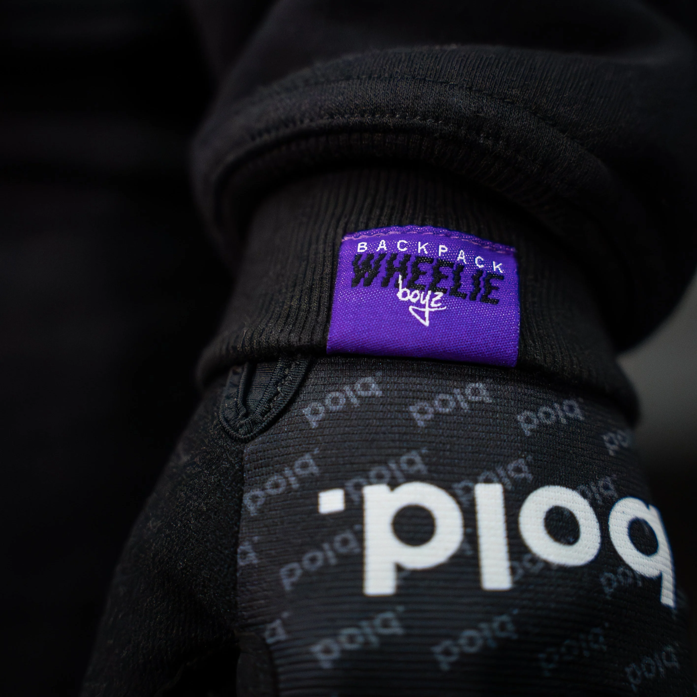 BPWB v3 Purple Embroidery Hoodie (Oversize fit) - Image 3