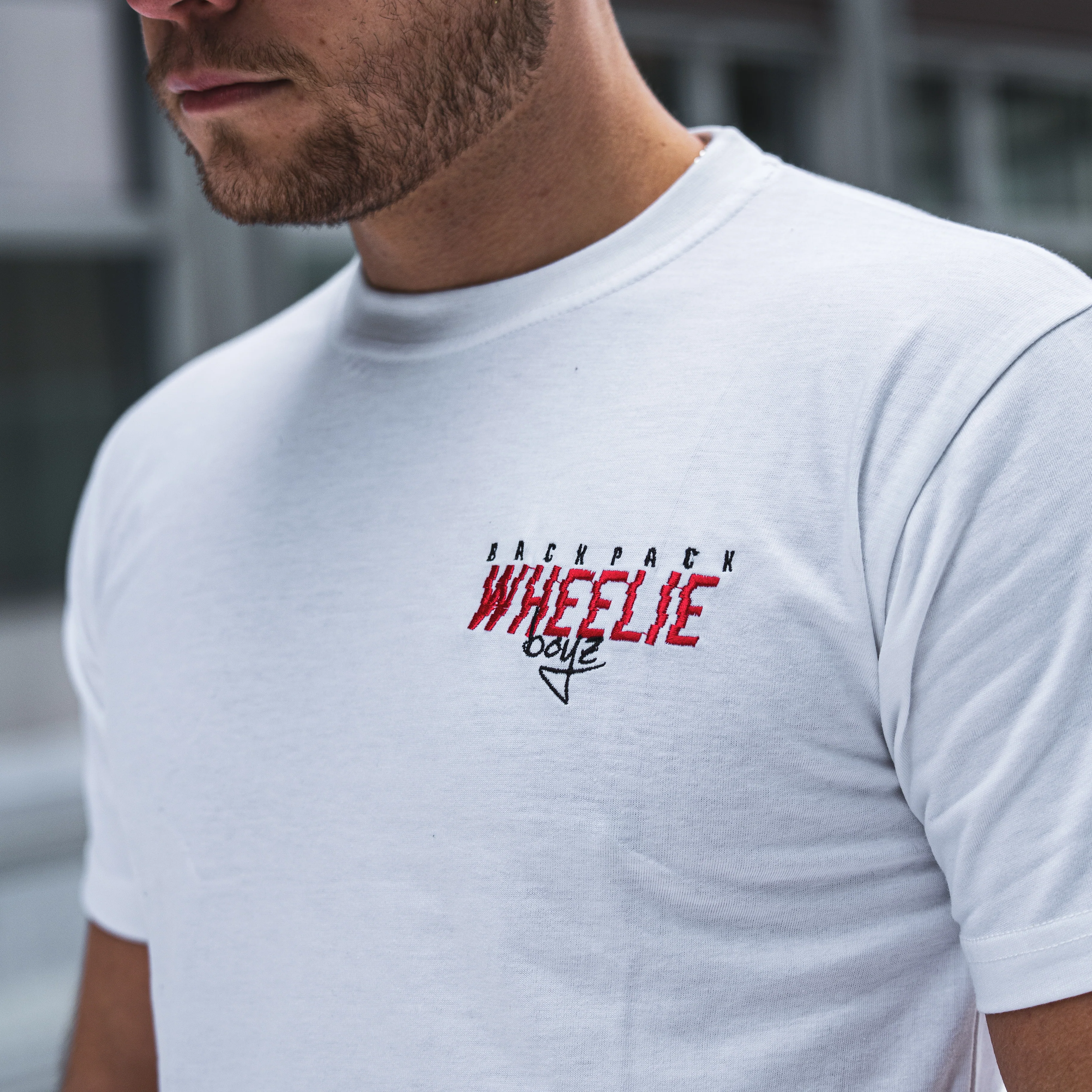 BPWB White Embroidery Tshirt - Image 3