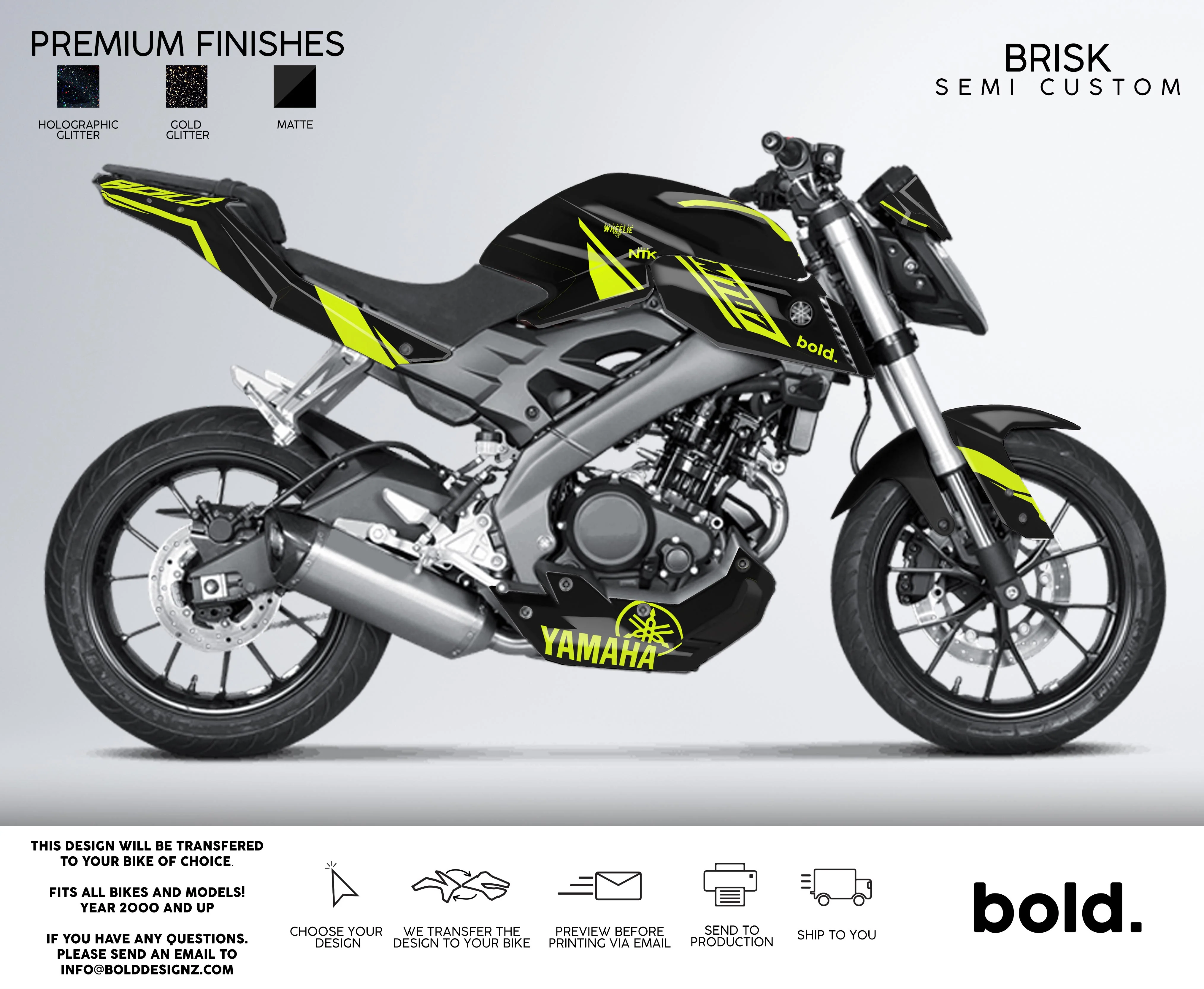 BRISK - YAMAHA MT Graphics kit - Image 3