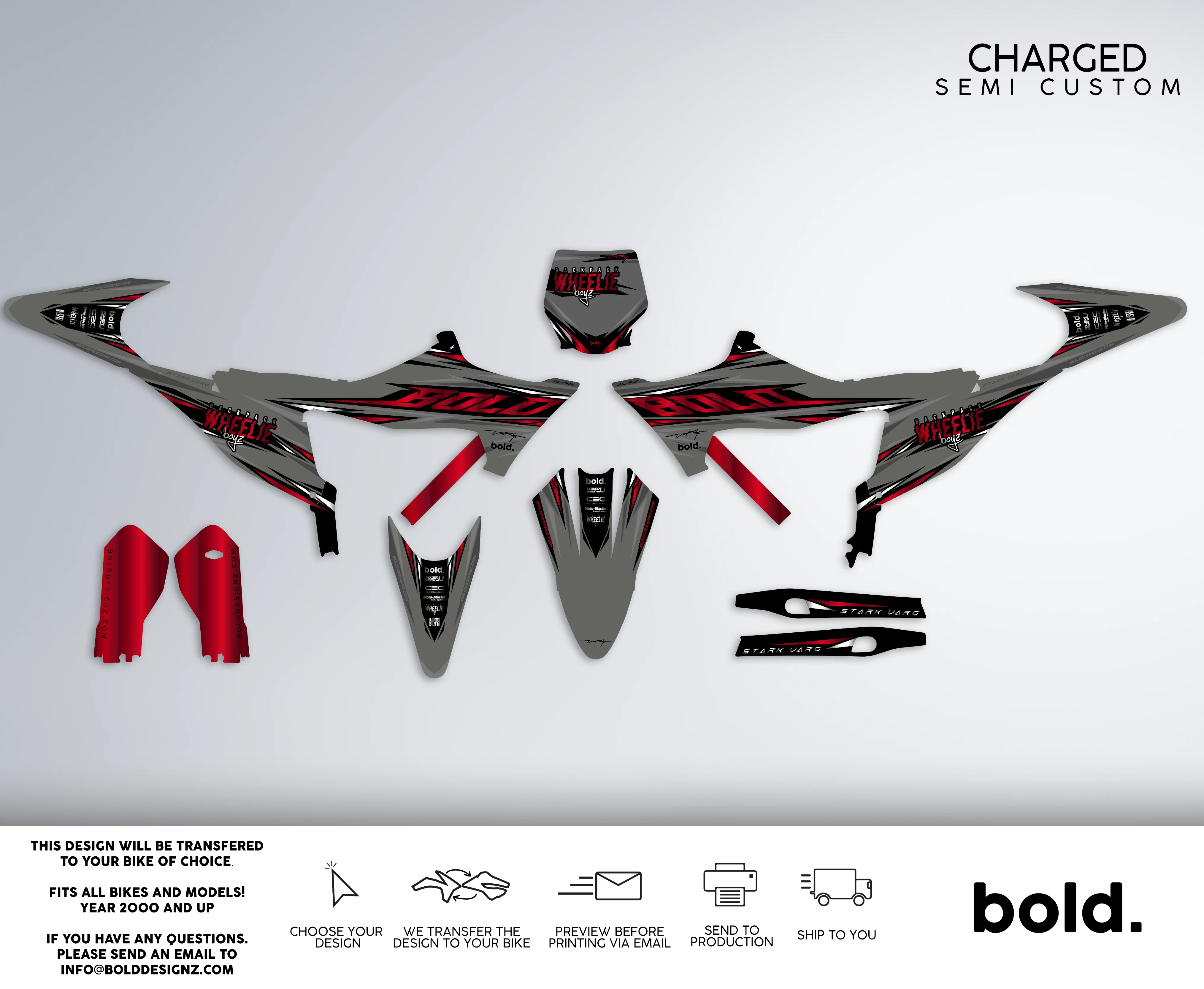 CHARGED - STARK VARG Graphics kit - Image 6