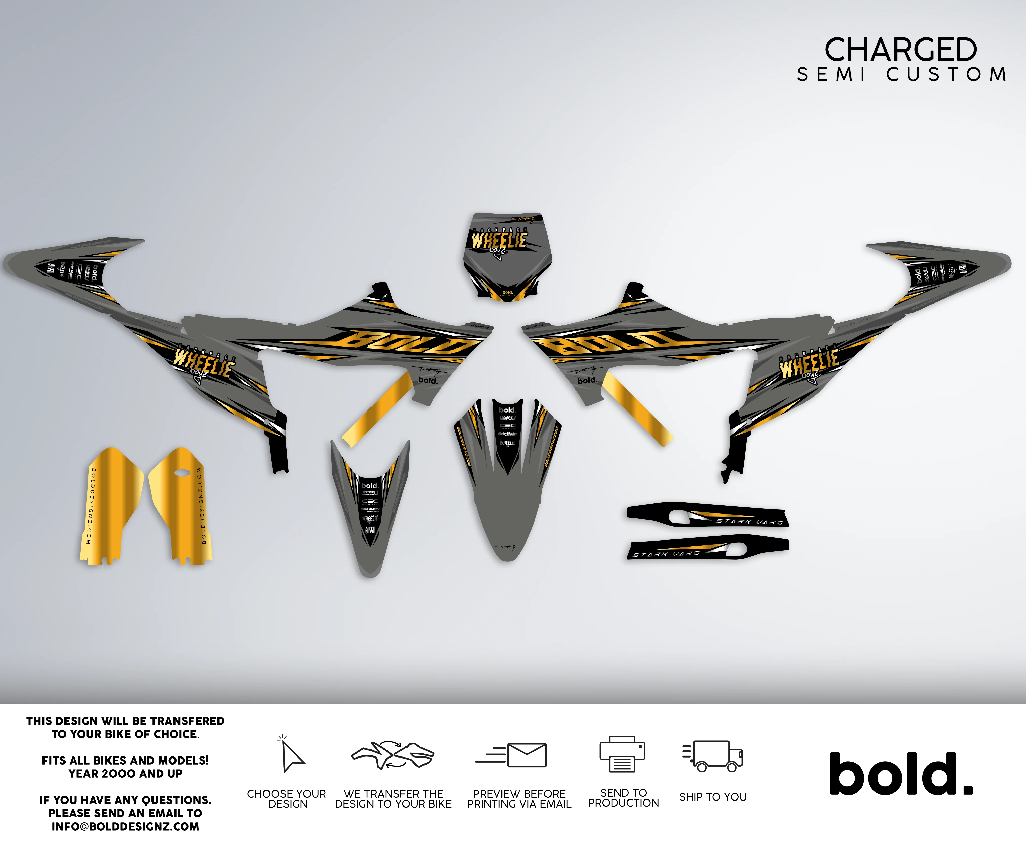 CHARGED - STARK VARG Graphics kit - Image 8