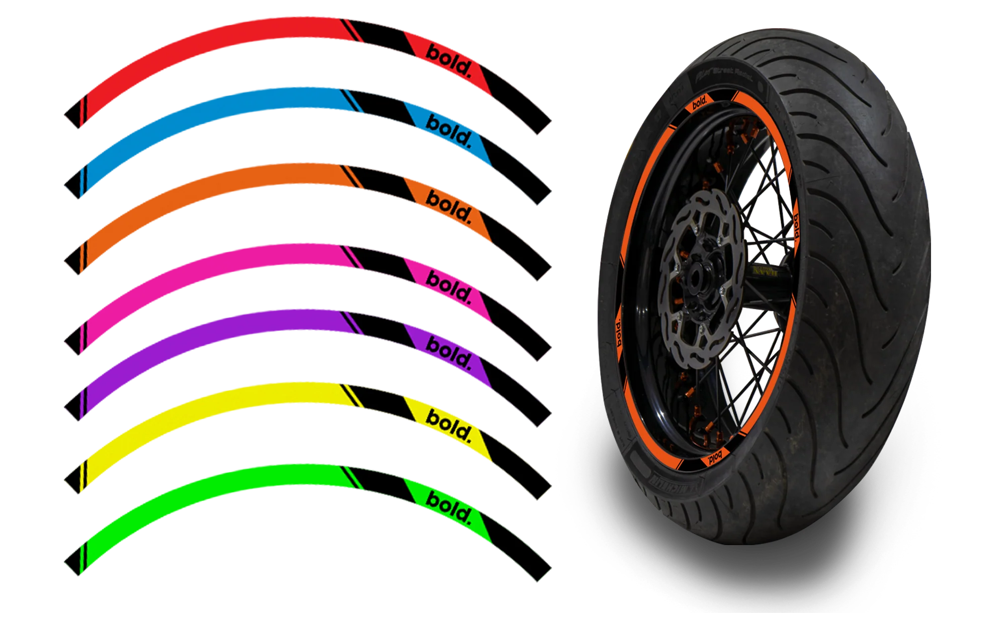 Wheel Stripes - "SPEED" - Image 3