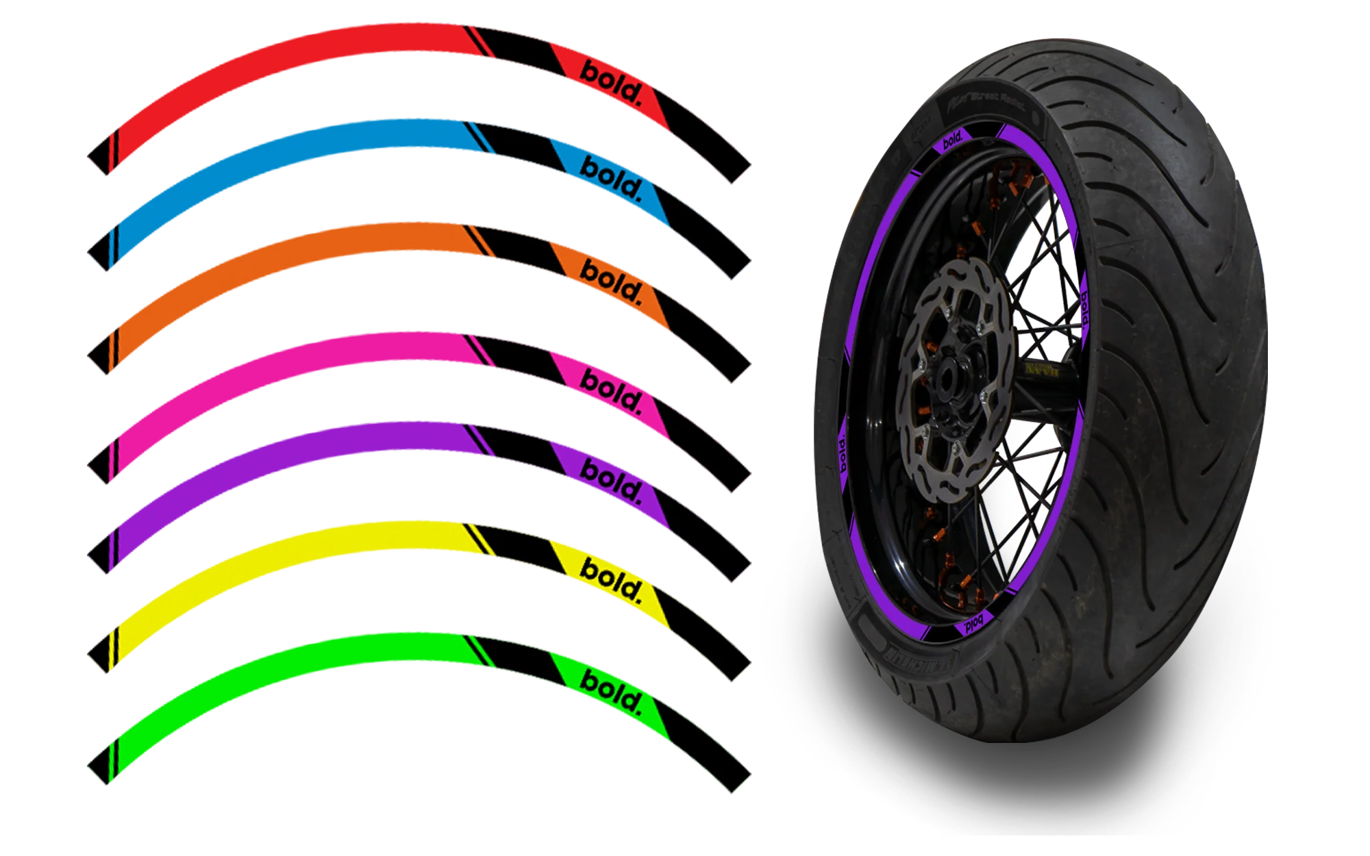 Wheel Stripes - "SPEED" - Image 5