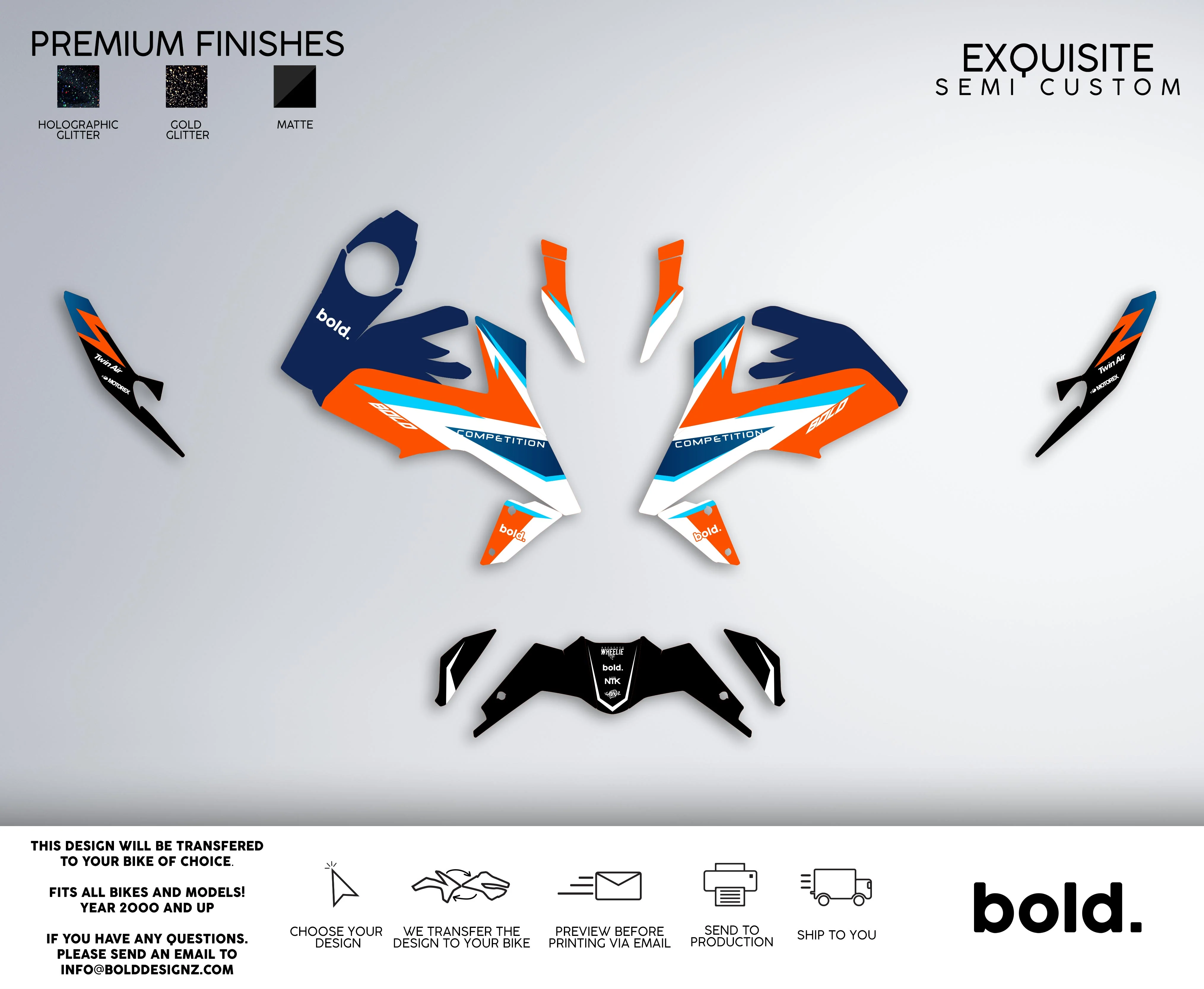 EXQUISITE - KTM DUKE Graphics kit - Image 2