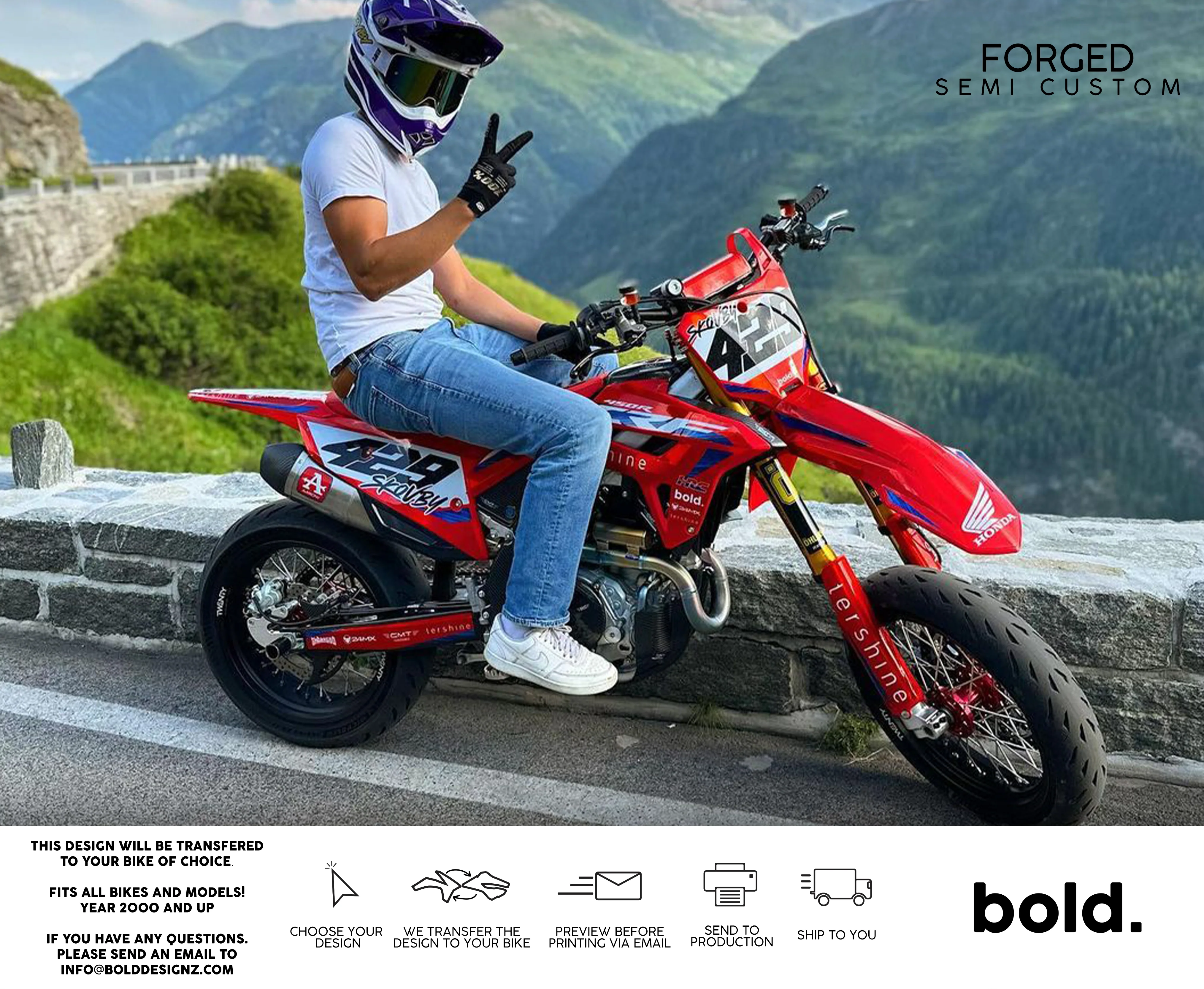 FORGED - Honda Graphics kit - Image 3