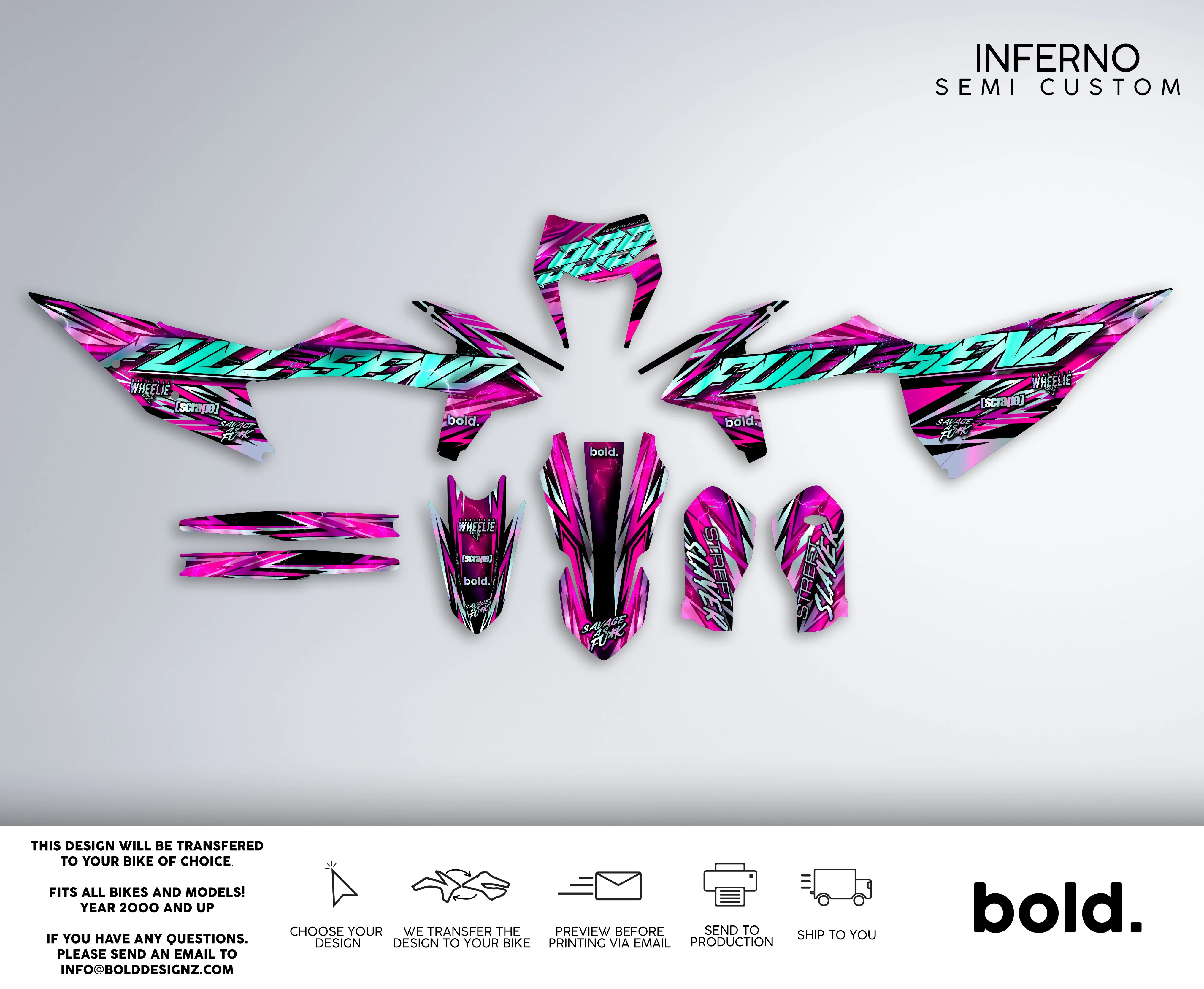 Inferno - Graphics kit (LIMITED EDITION) - Image 2