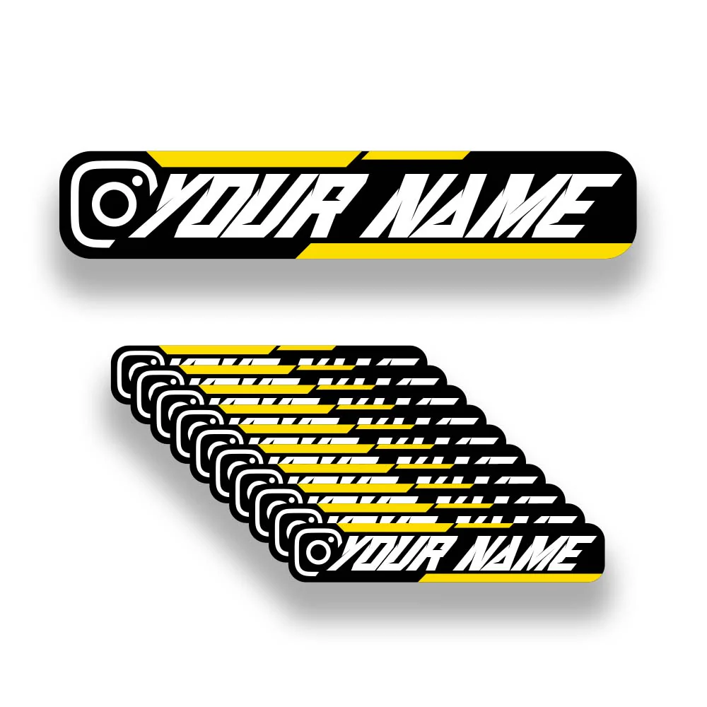 Instagram Tag Stickers x10 (Custom Name) - Image 10