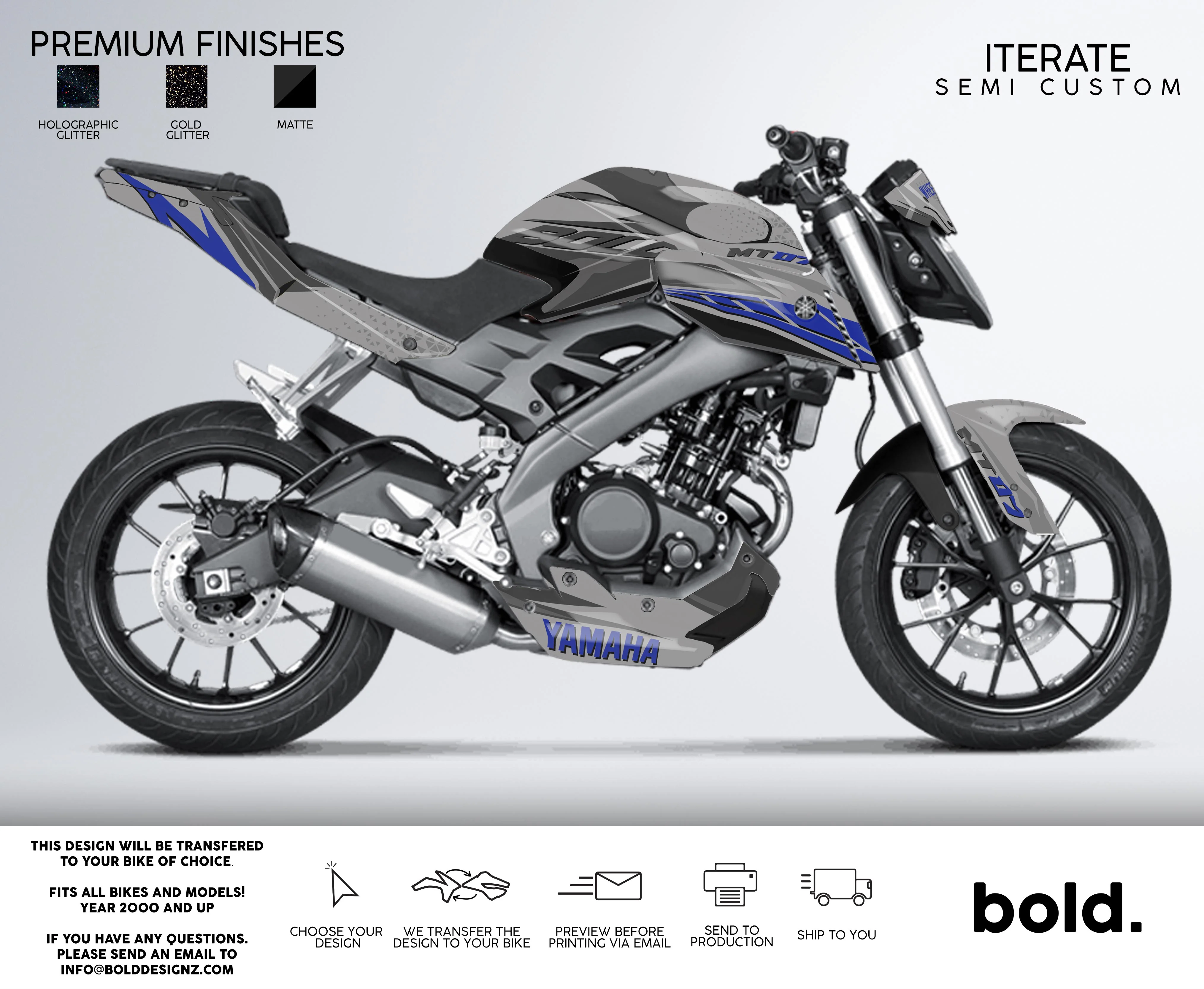 ITERATE - YAMAHA MT Graphics kit - Image 3