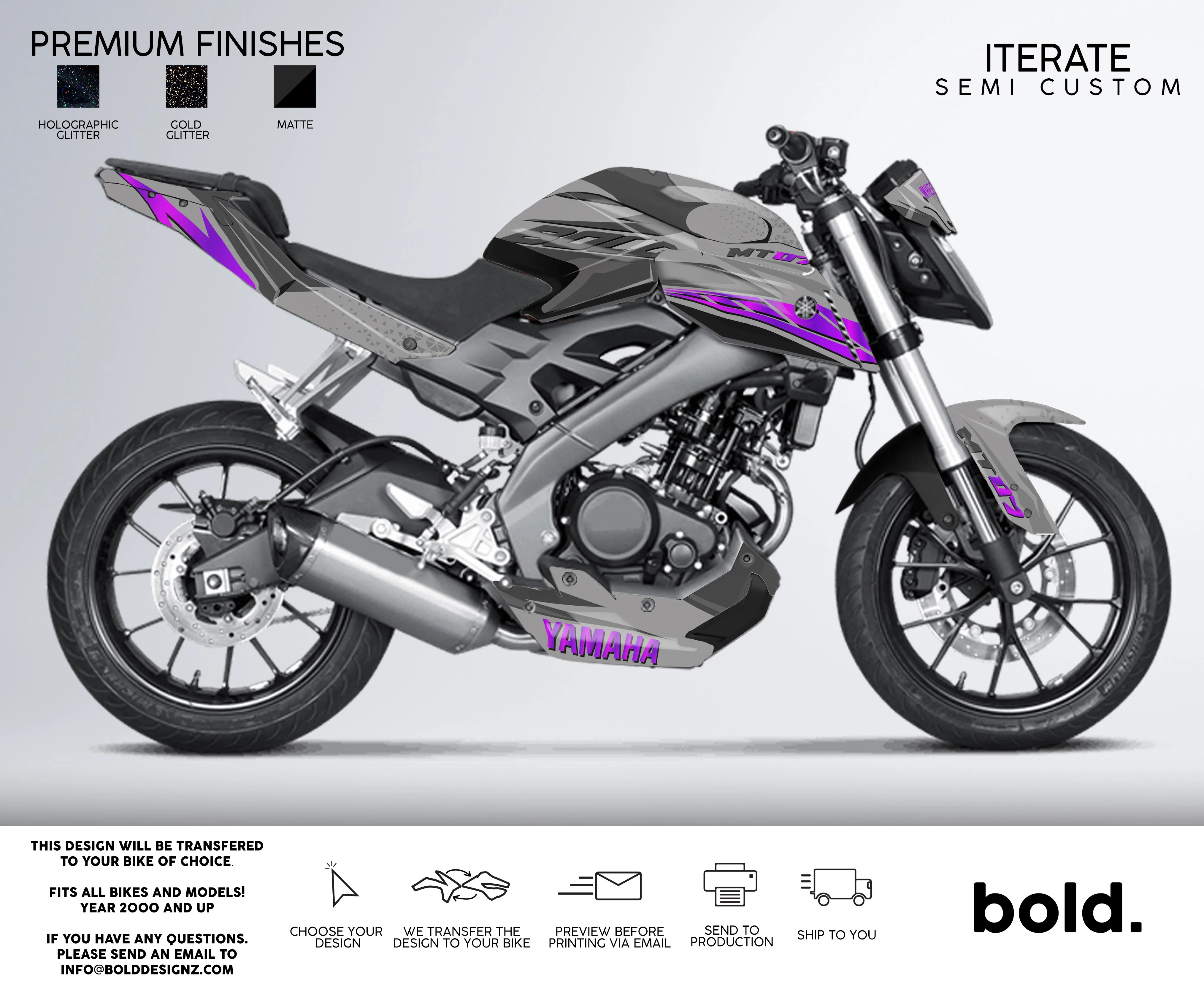 ITERATE - YAMAHA MT Graphics kit - Image 4