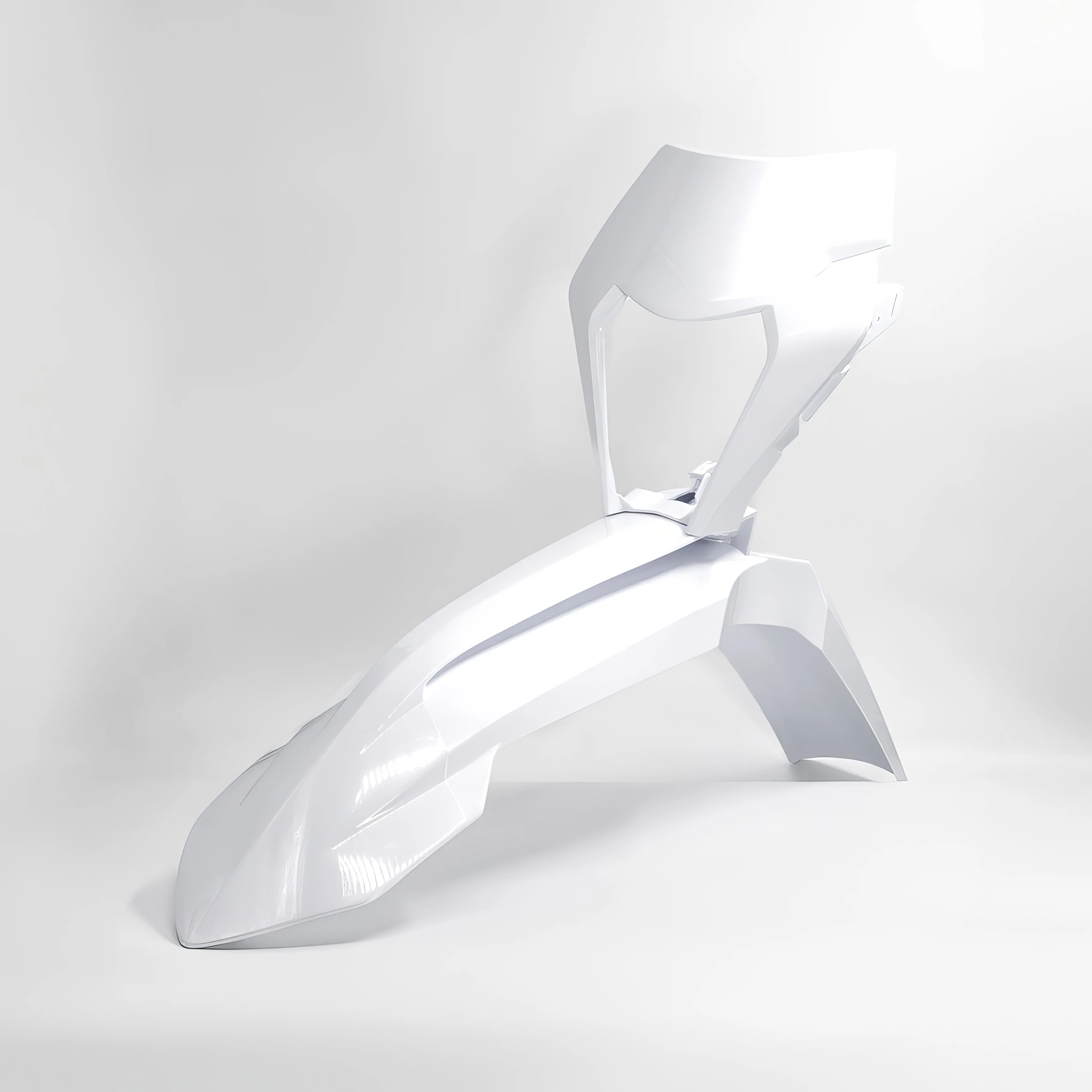 KTM Restyle Front Kit (Front Fender + Headlight Plastic) - Image 2