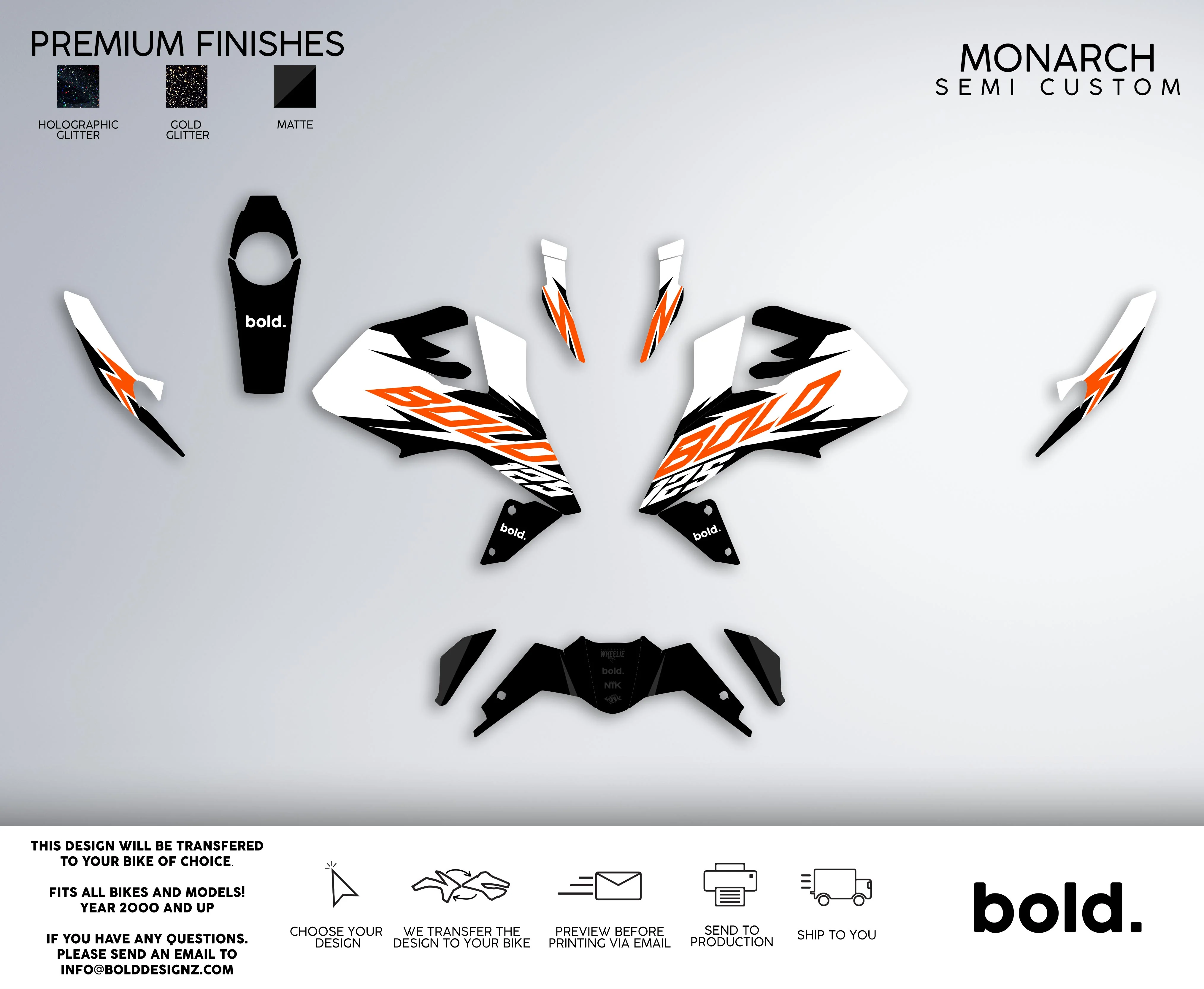 MONARCH - KTM DUKE Graphics kit - Image 2