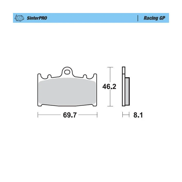 MotoMaster Sinter Pro Front Brake 4-Piston Caliper (KTM/HUSQVARNA/GASGAS) - Image 2