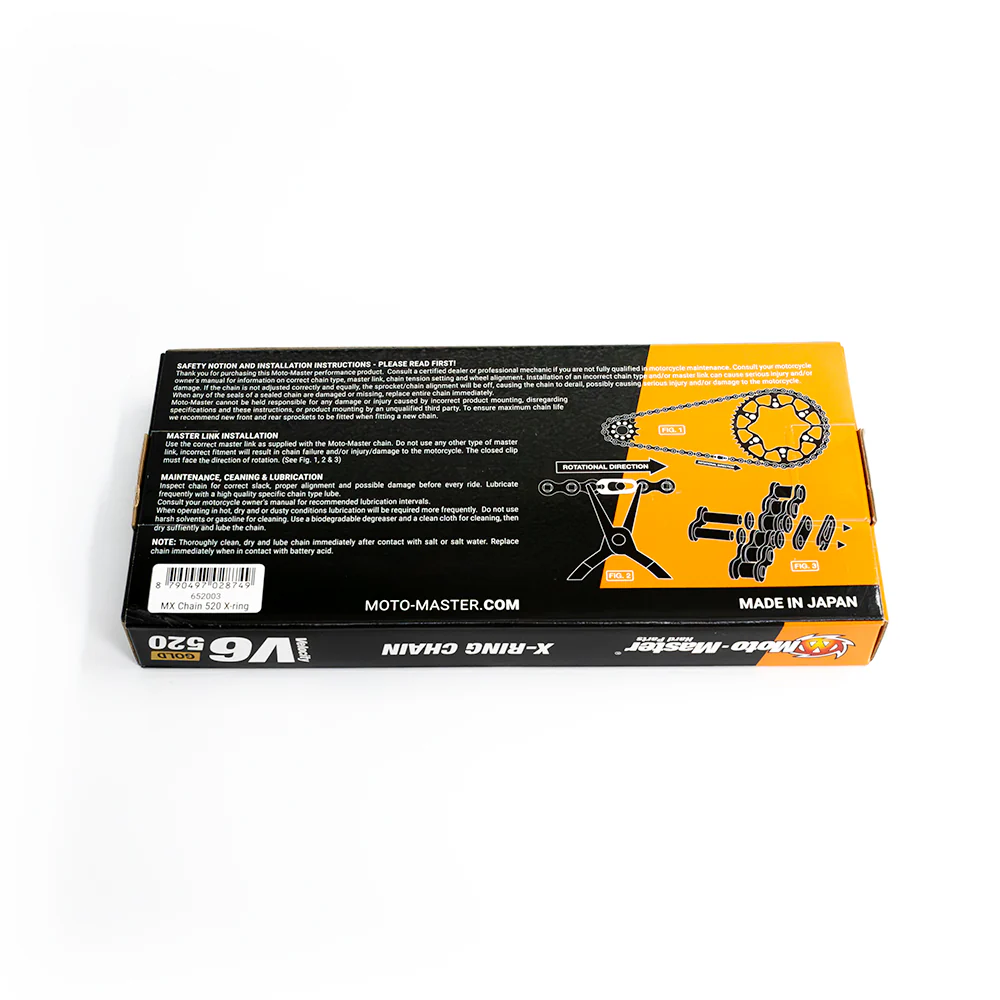 MotoMaster V6 520 X-Ring Chain - Image 3