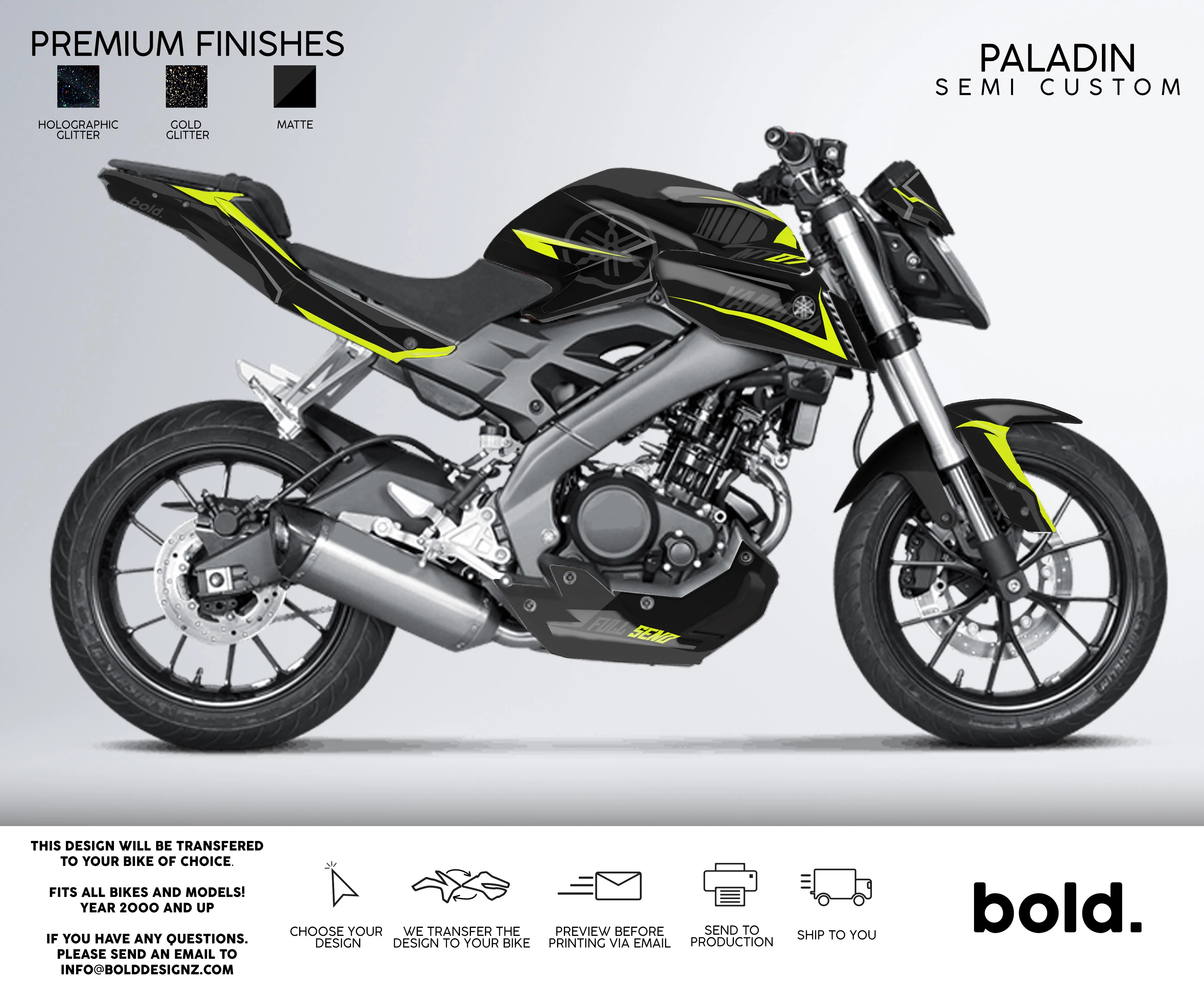 PALADIN - YAMAHA MT Graphics kit - Image 3