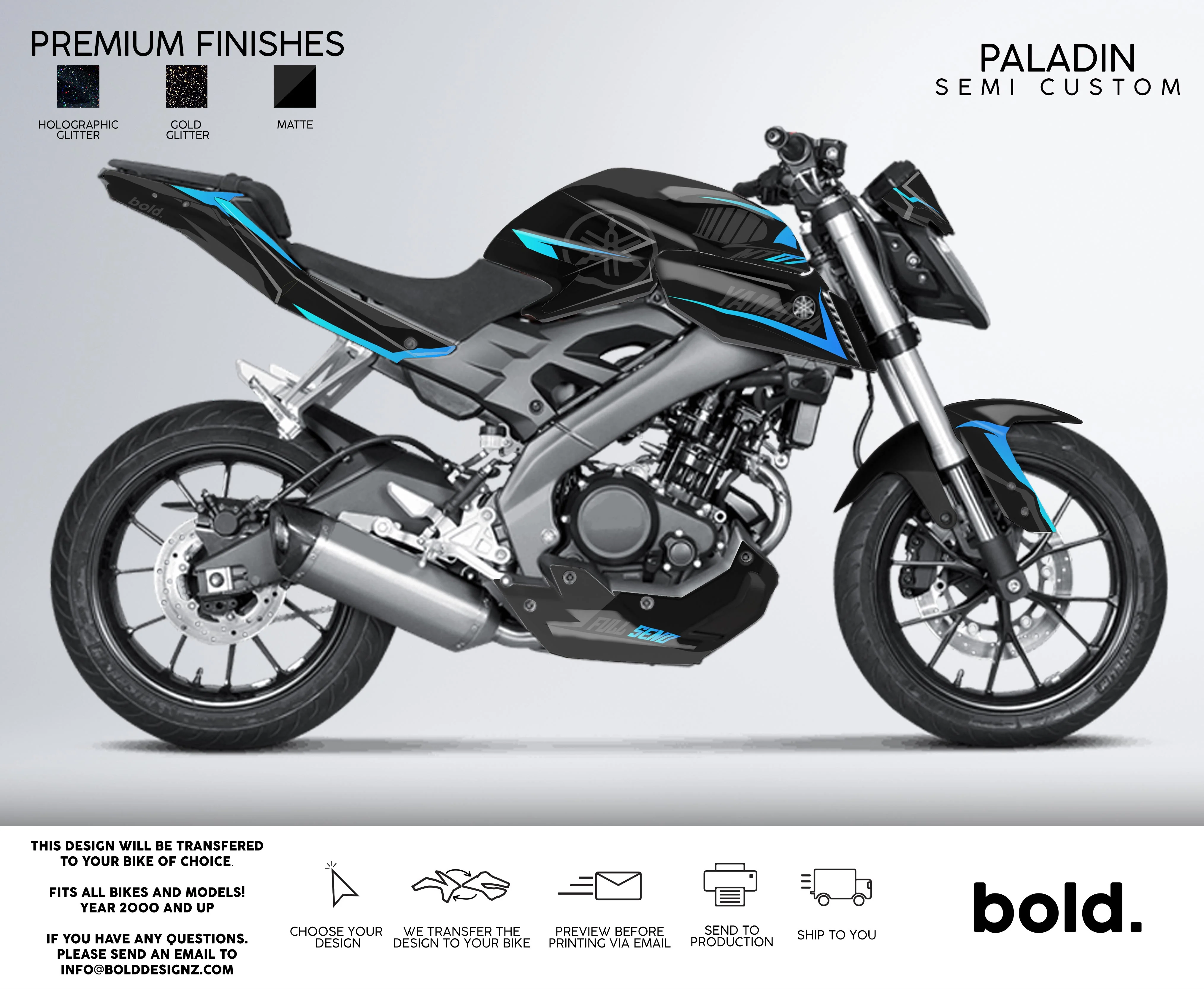 PALADIN - YAMAHA MT Graphics kit - Image 4
