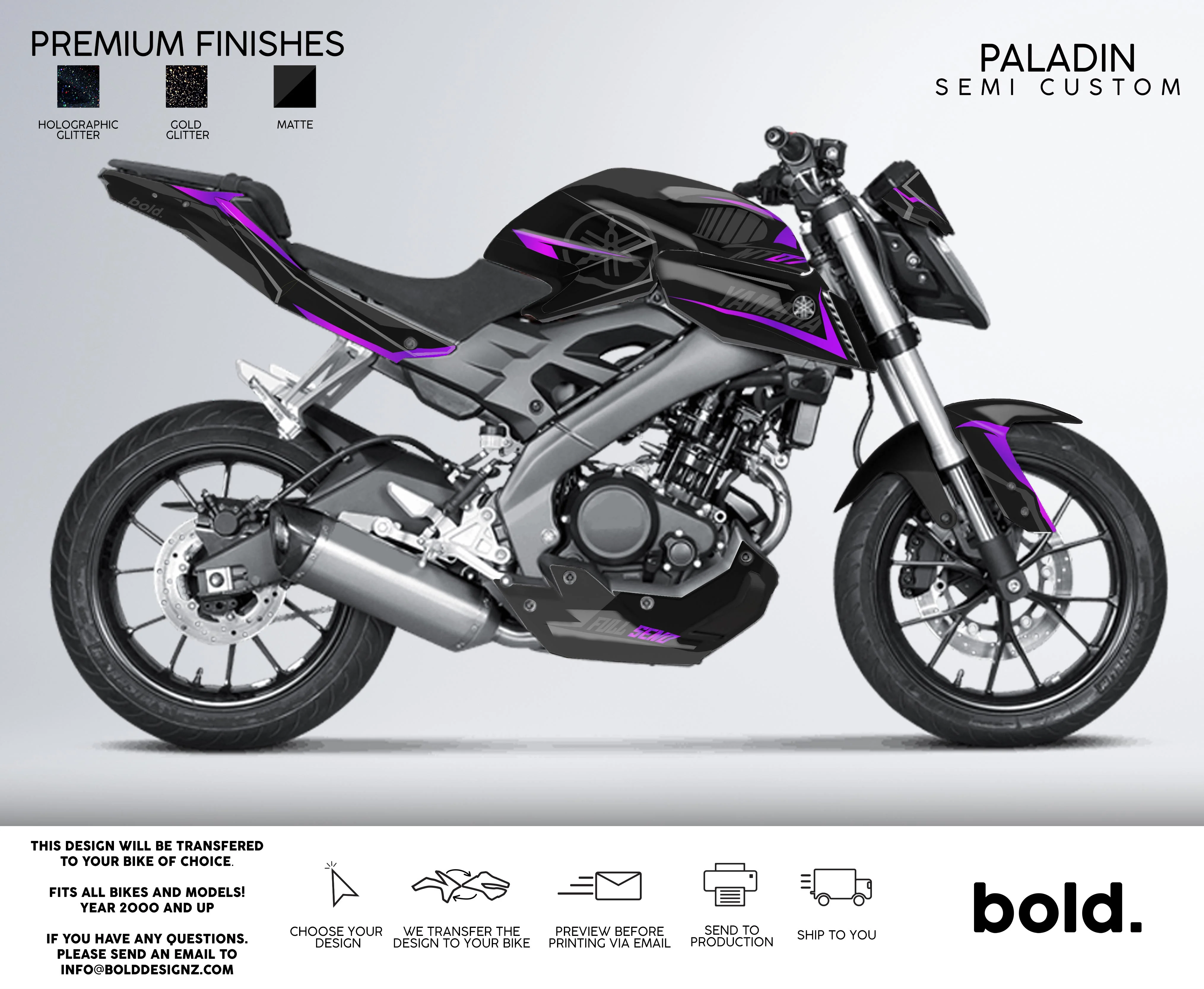 PALADIN - YAMAHA MT Graphics kit - Image 5