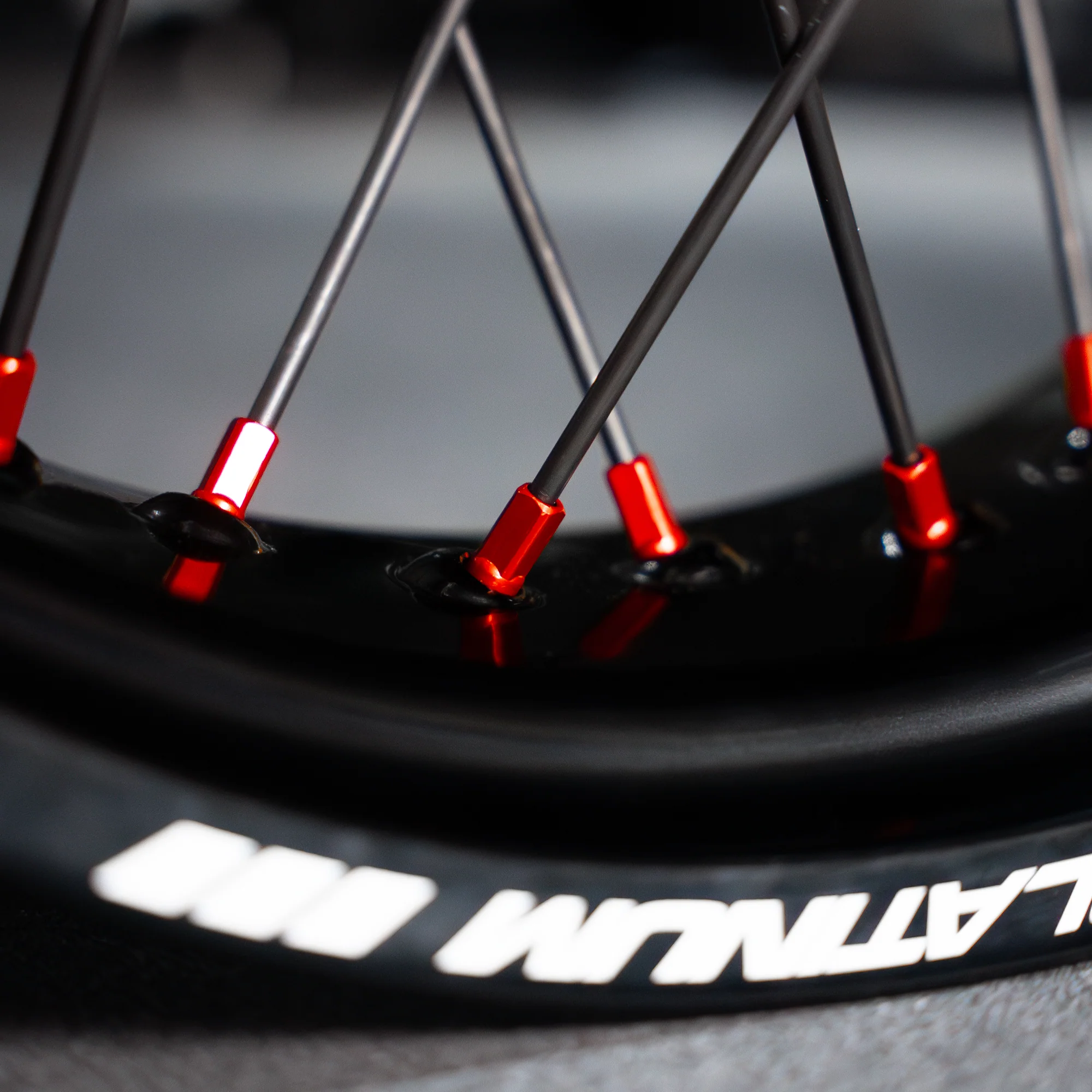 SMPRO Black/Red BETA - Supermoto Wheelset - Image 3