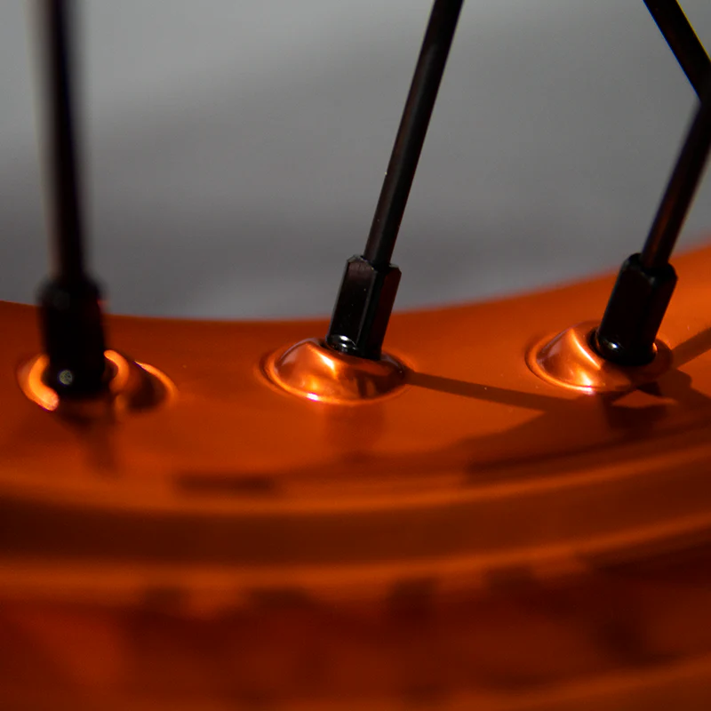 SMPRO Orange/Black | 50/50 - Supermoto Wheelset - Image 3