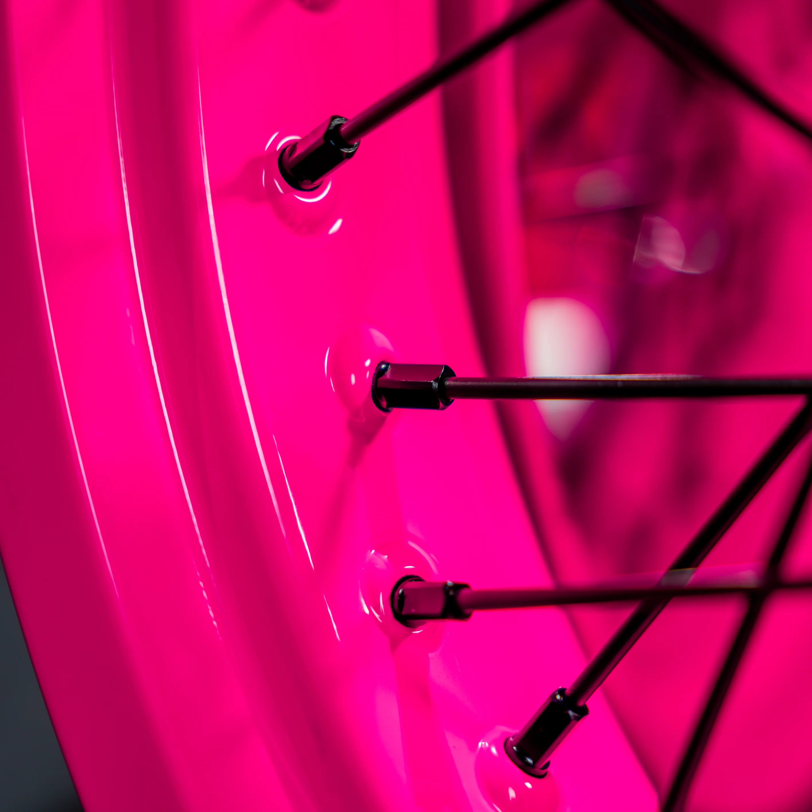 SMPRO FLUO PINK - Supermoto Wheelset - Image 4