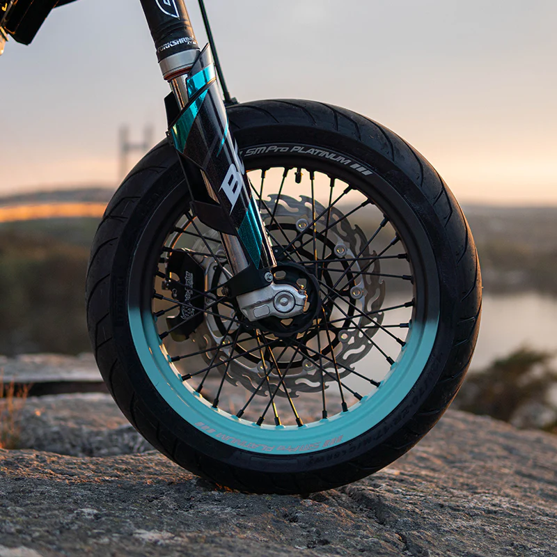 SMPRO Robins Egg Blue/Cobalt Grey | Supermoto Wheelset - Image 7